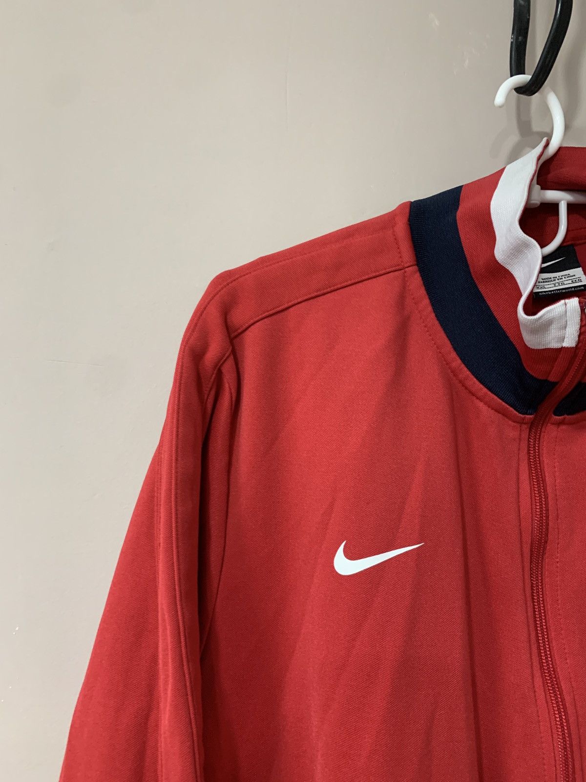 Nike × Vintage Arsenal London Zip Football Jacket Nike Vintage Soccer XXL Size US L / EU 52-54 / 3 - 3 Thumbnail