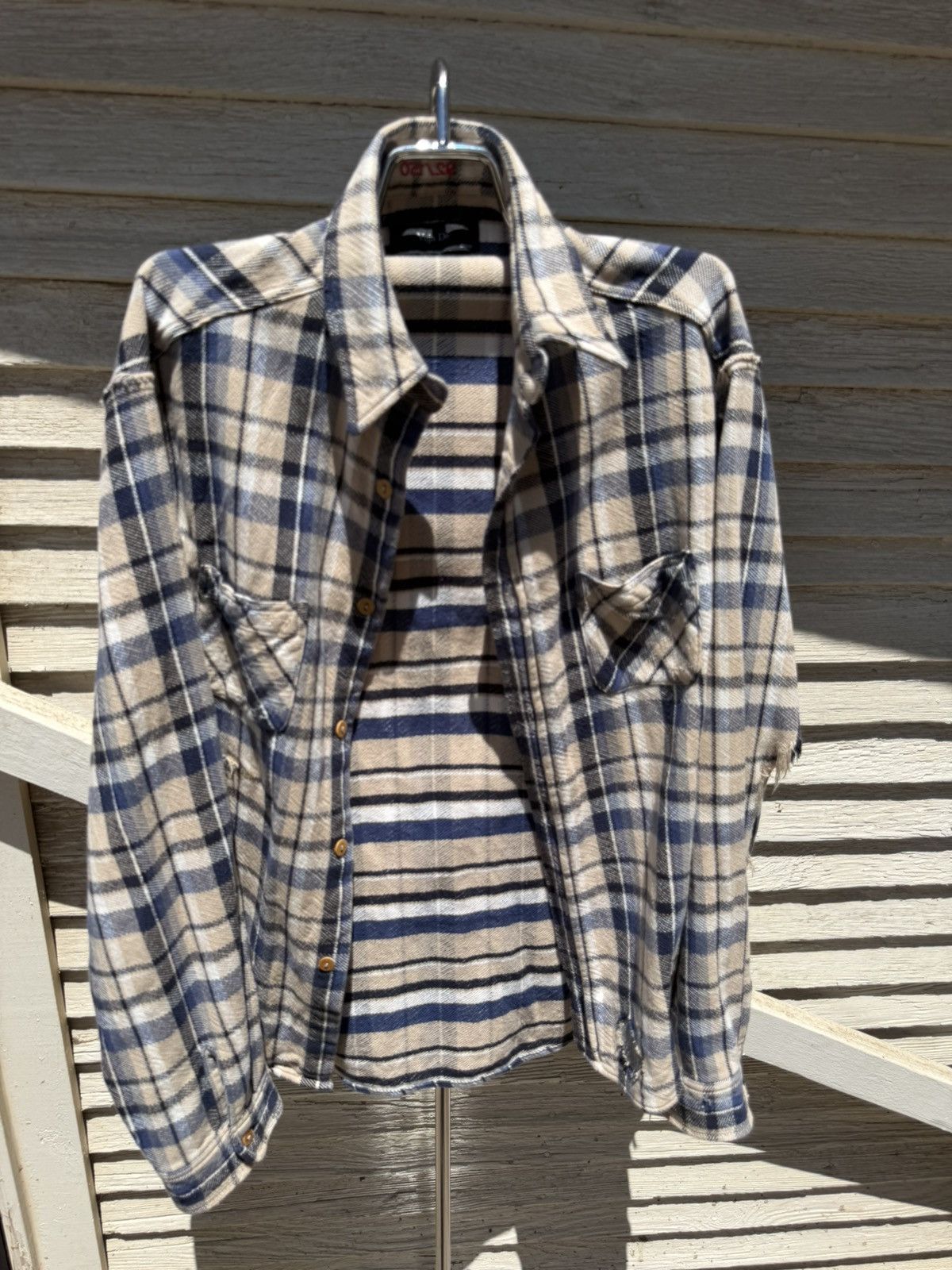 Vuja De 004 Koyo Distressed Flannel Size US XL / EU 56 / 4 - 2 Thumbnail
