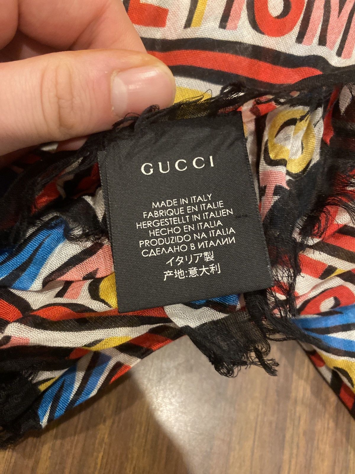 Gucci MAGNETISMO scarf Size ONE SIZE - 2 Thumbnail