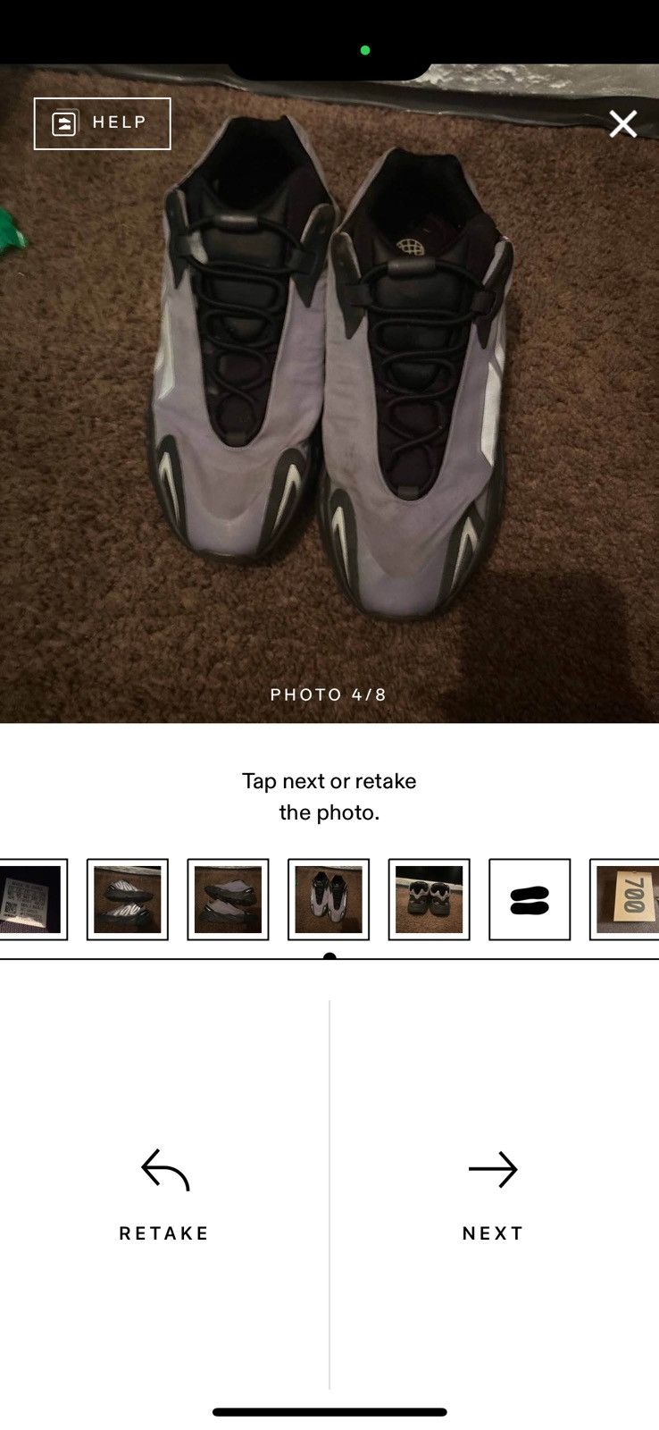 Adidas Yeezy Geode 750 Size US 10.5 / EU 43-44 - 3 Thumbnail