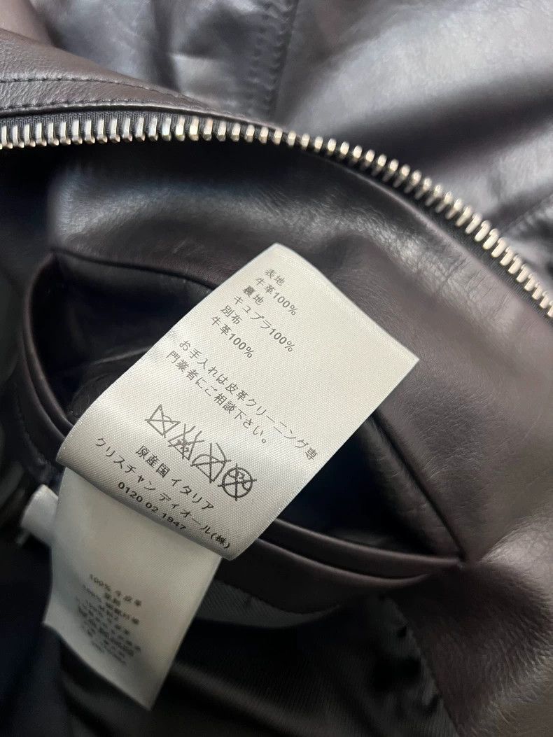 Dior DiorChuk Kamei Skull Rose Aviator Leather Jacket for Spring Size US S / EU 44-46 / 1 - 7 Thumbnail