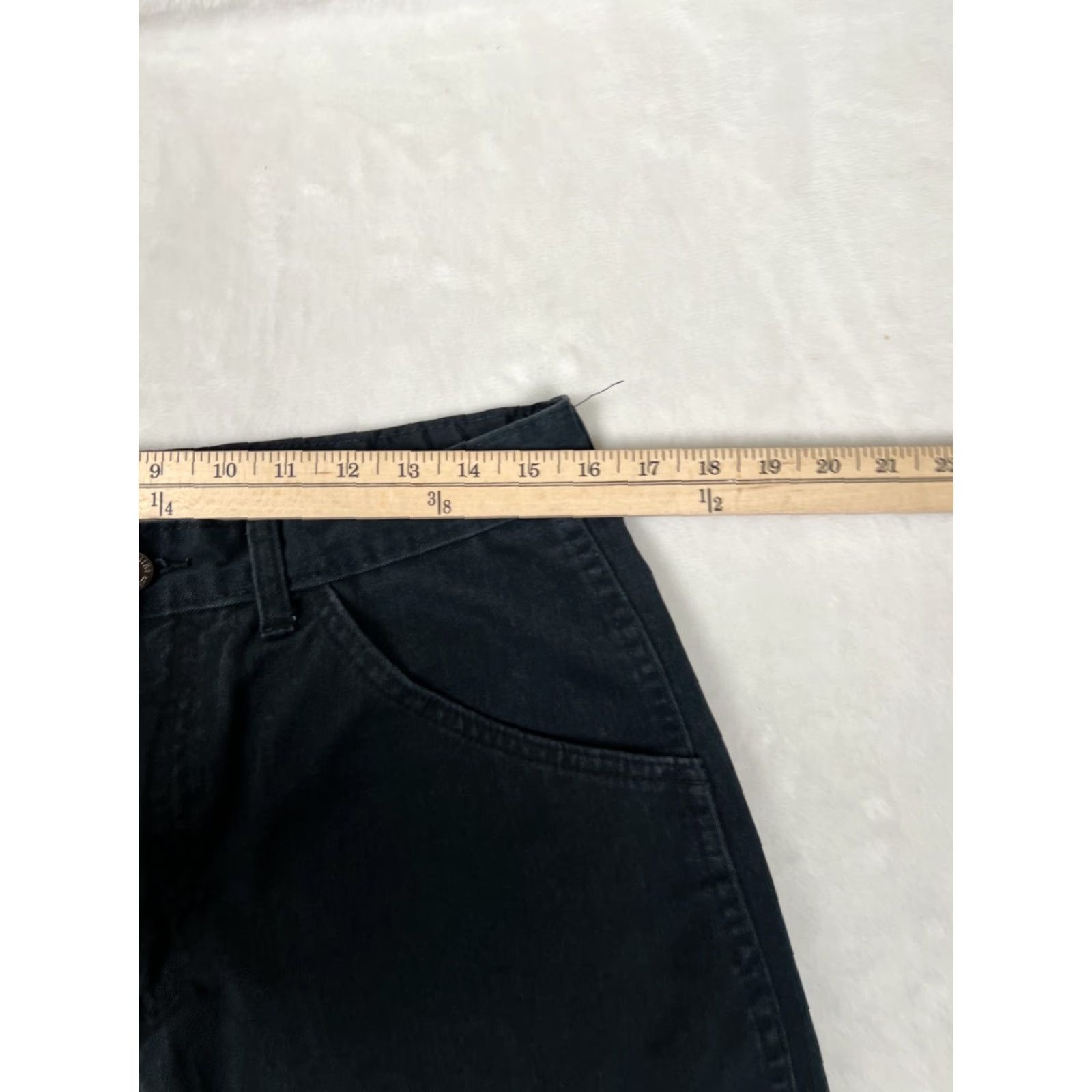 Wrangler Wrangler Cargo Pants Mens 38x30 Black Utility Casual Cargo Pocket Stretch Cotton Spandex Regular Straight Wah? Size US 38 / EU 54 - 6 Thumbnail