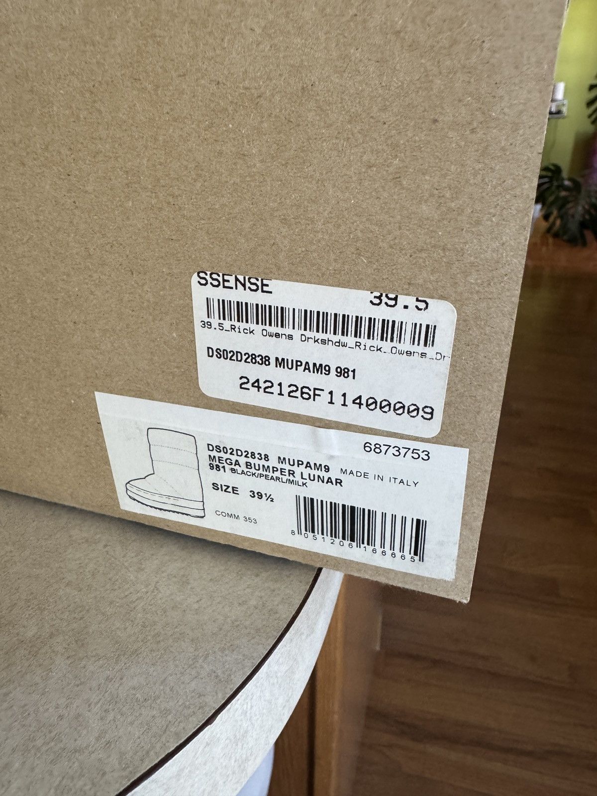 Rick Owens Rick Owens DRKSHDW Black Porterville Mega Bumper Lunar Boots Size US 9.5 / IT 39.5 - 4 Thumbnail