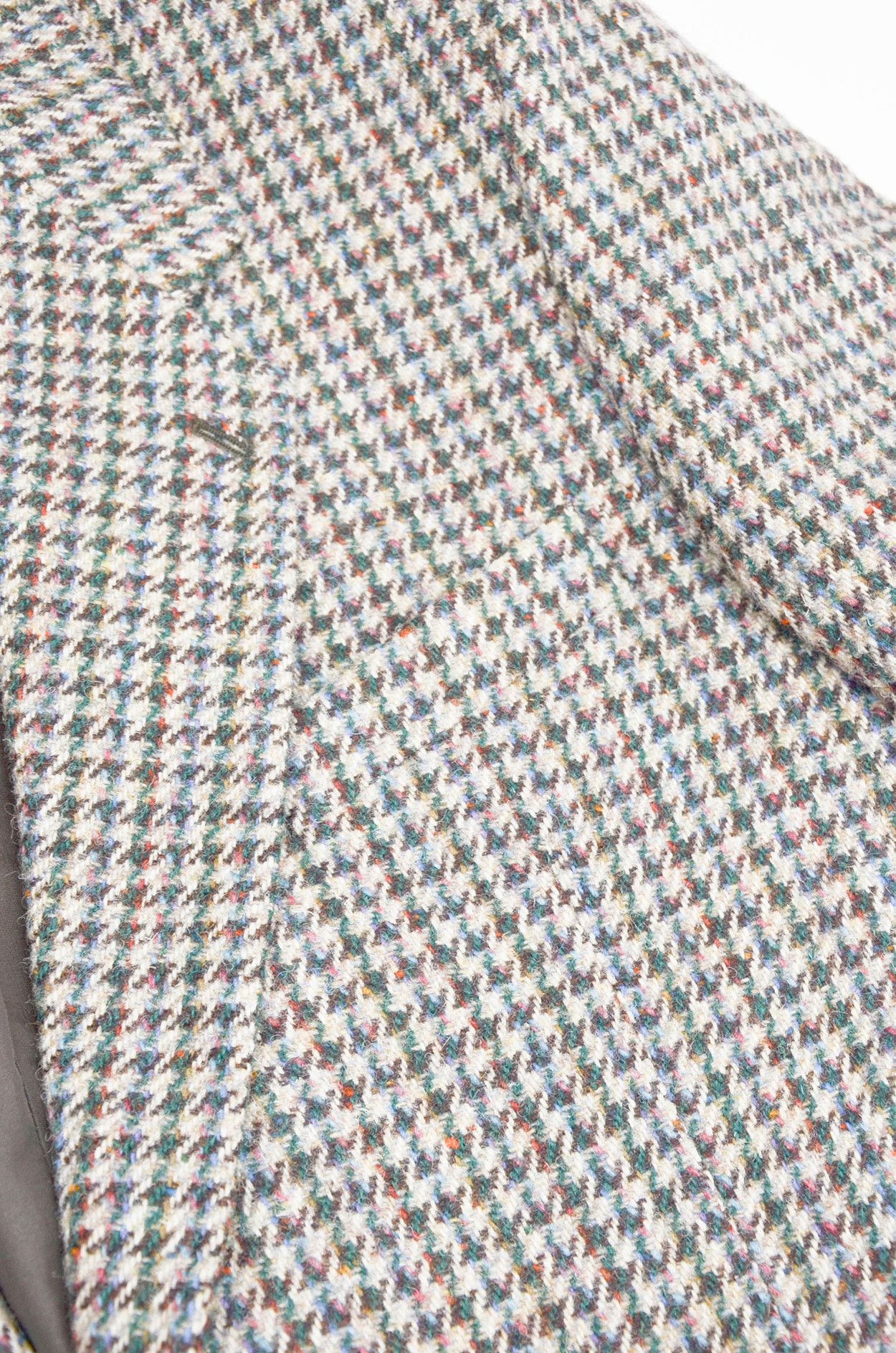 Harris Tweed Harris Tweed Vintage British Made Houndstooth Wool Blazer L Size 52R - 6 Thumbnail
