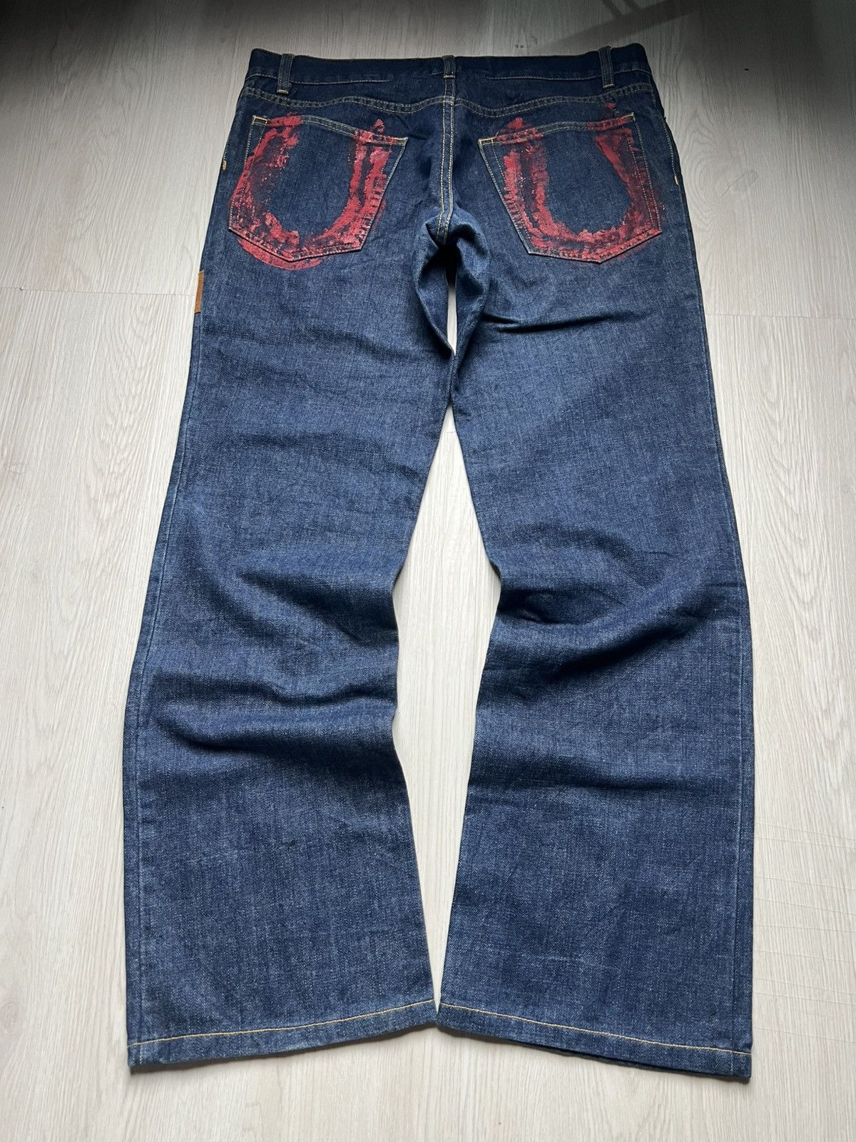 John Galliano John Galliano Horseshoe Pocket And Hidden Pocket Denim Size US 34 / EU 50 - 2 Thumbnail