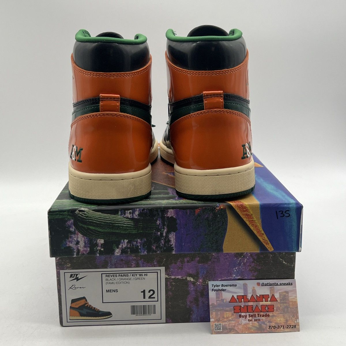 Nike Reeves Paris / kiy 85 hi Size US 12 / EU 45 - 3 Thumbnail
