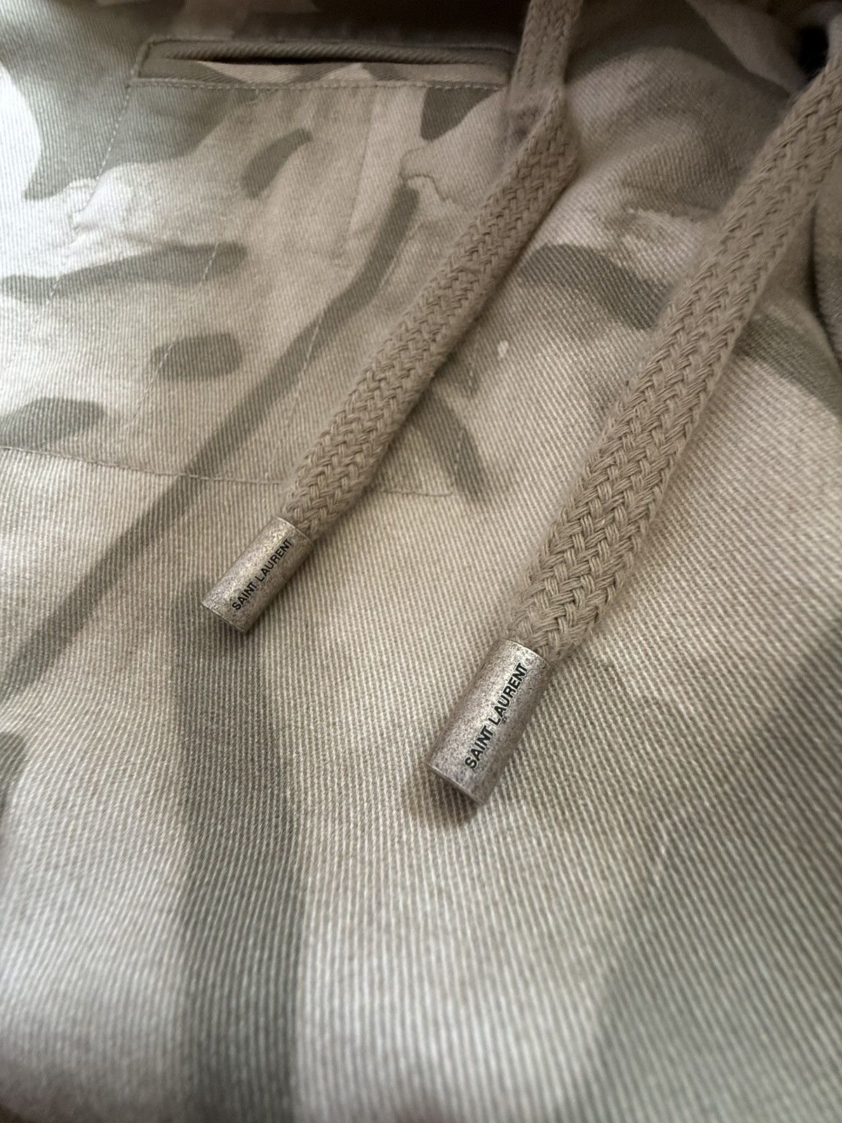 Saint Laurent Paris SS21 Saint Laurent palm tree parka jacket rocket 50 grail Size US M / EU 48-50 / 2 - 23 Thumbnail