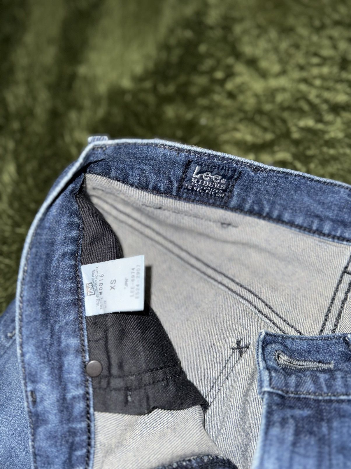 Lee [XS] Lee Riders Cotton-Poly Blended Pants Indigo Size US 29 - 4 Thumbnail