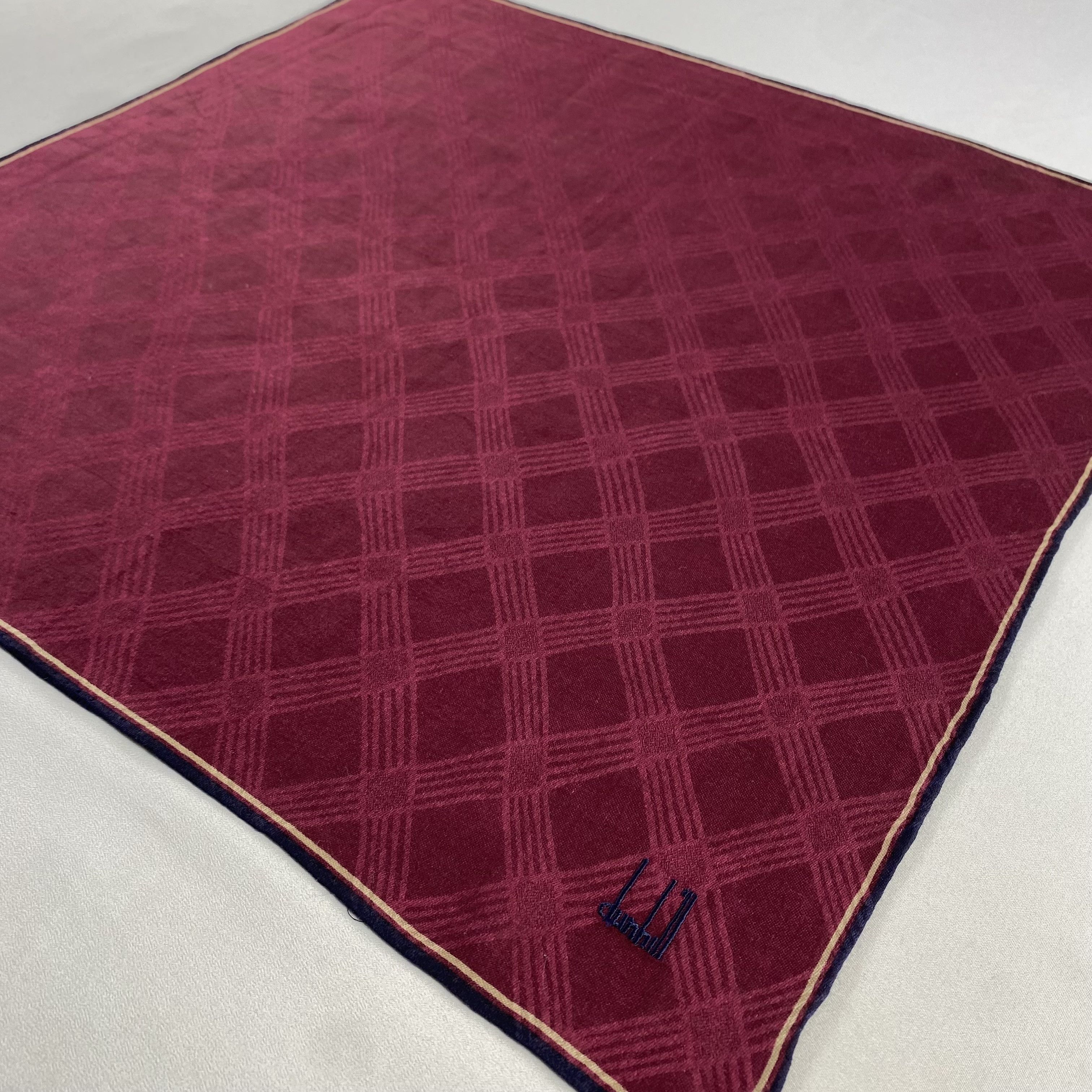 Alfred Dunhill × Vintage Alfred Dunhill Handkerchief / Neckerchief / Bandana-P1043 Size ONE SIZE - 2 Thumbnail