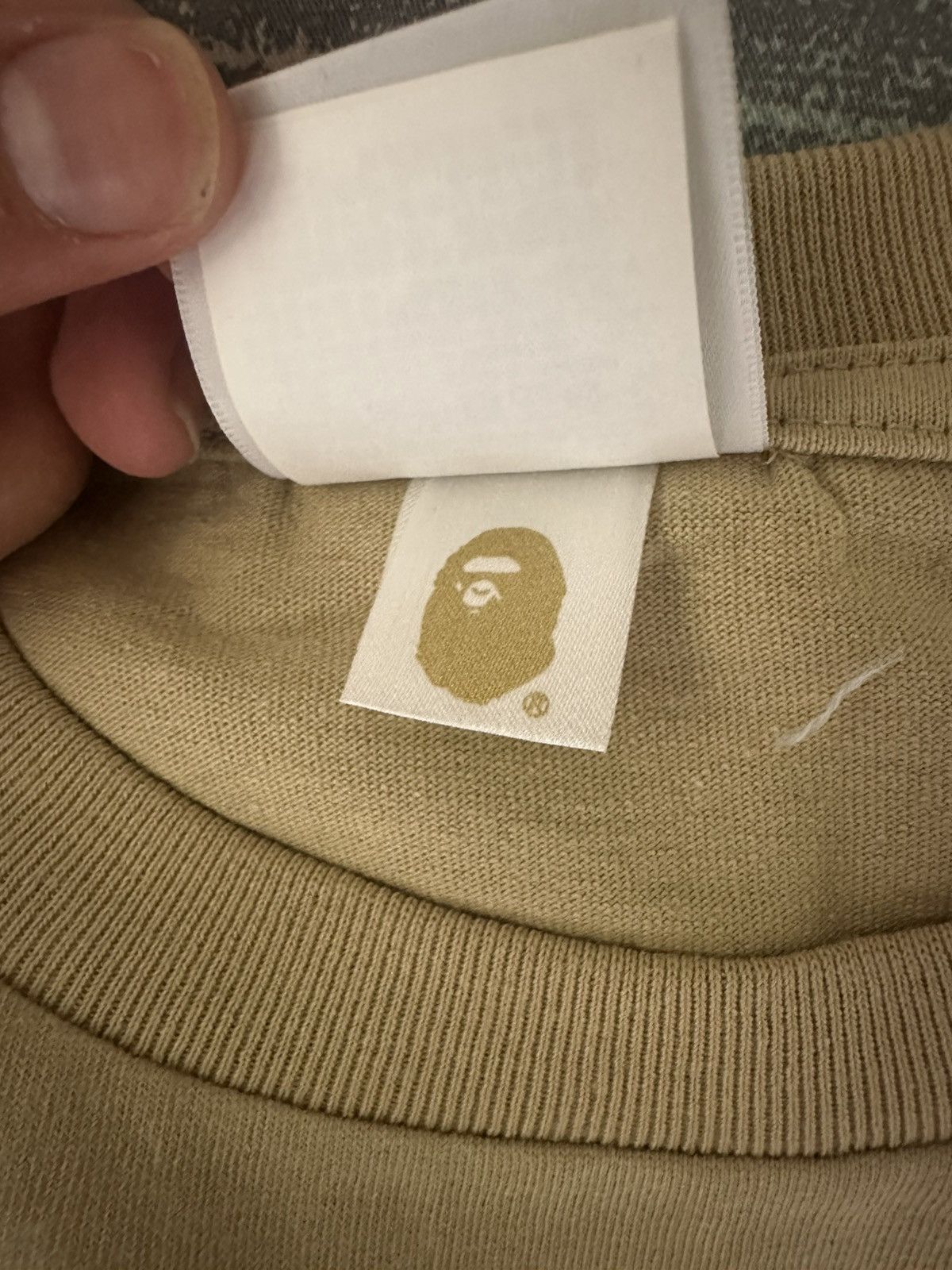 Bape BAPE Graffiti WGM Tee 'Beige' Size US S / EU 44-46 / 1 - 6 Thumbnail