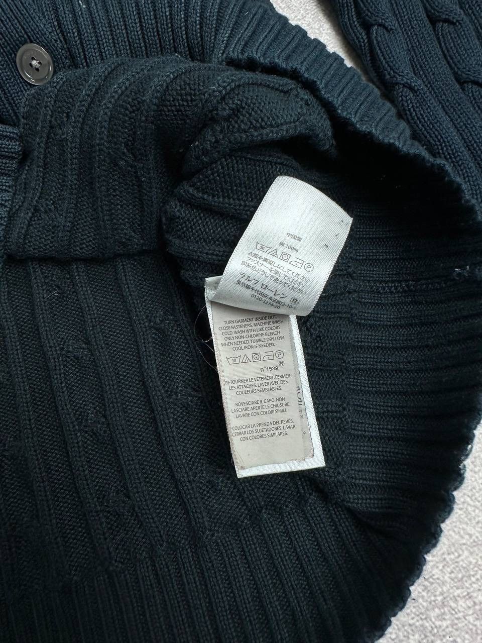 Polo Ralph Lauren Vintage Polo Ralph Lauren Cabble Knit RRL Cardigan Rare M Size US M / EU 48-50 / 2 - 8 Thumbnail
