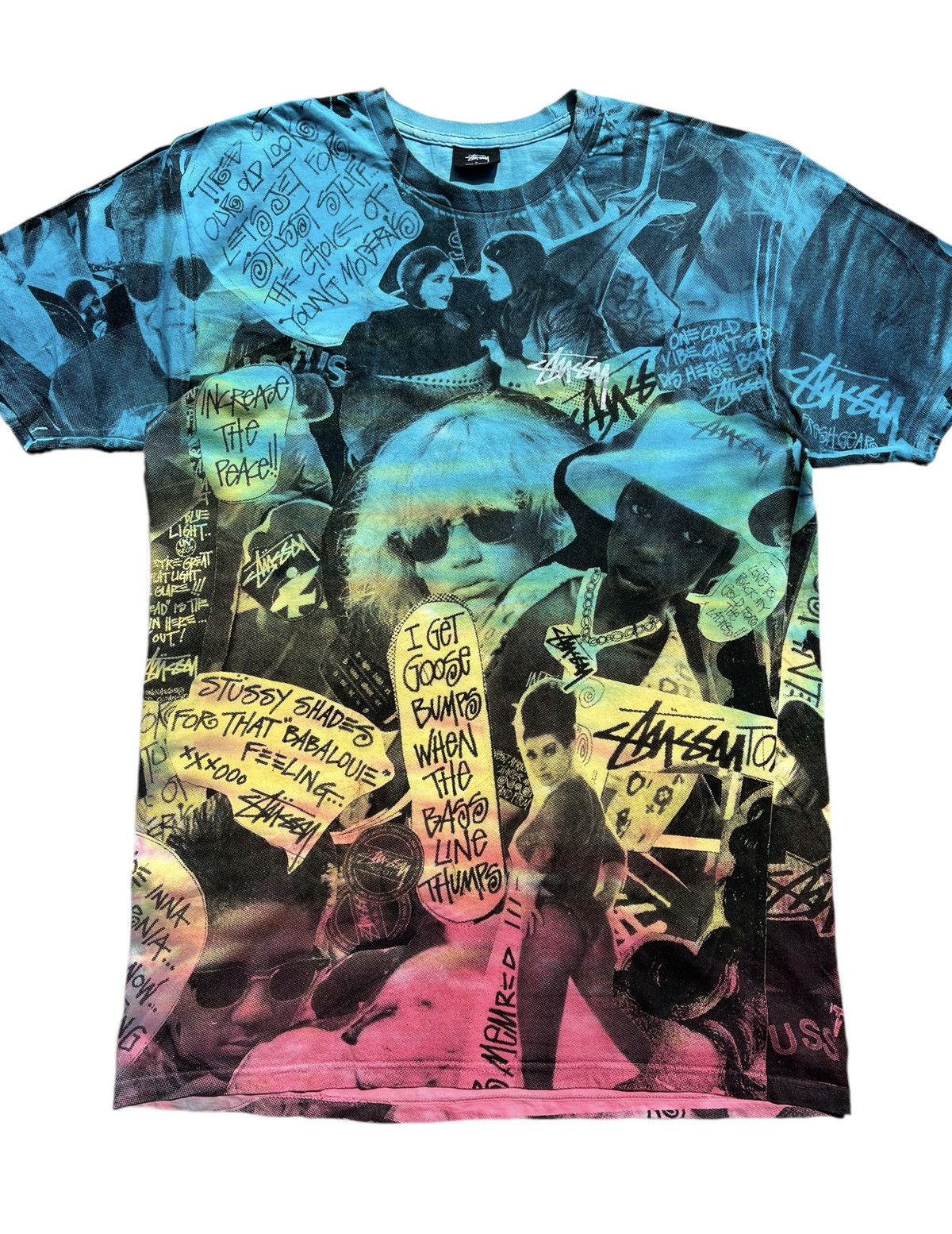 Stussy 🔥GRAIL RARE Vintage 90’s Tye Dye Og Stussy All Over Print Size US L / EU 52-54 / 3 - 3 Thumbnail