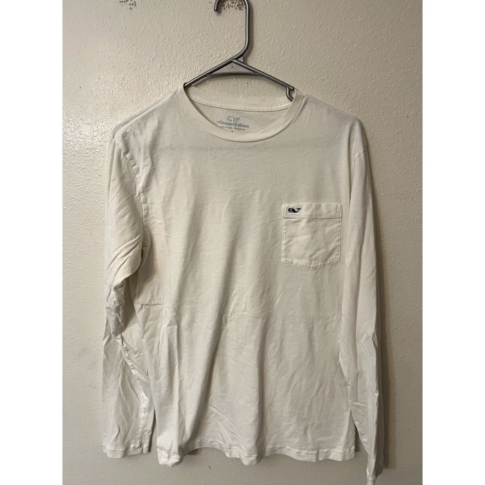 Vineyard Vines Vineyard Vines Logo T-Shirt Men's White Long Sleeve Size S Size US S / EU 44-46 / 1 - 2 Thumbnail