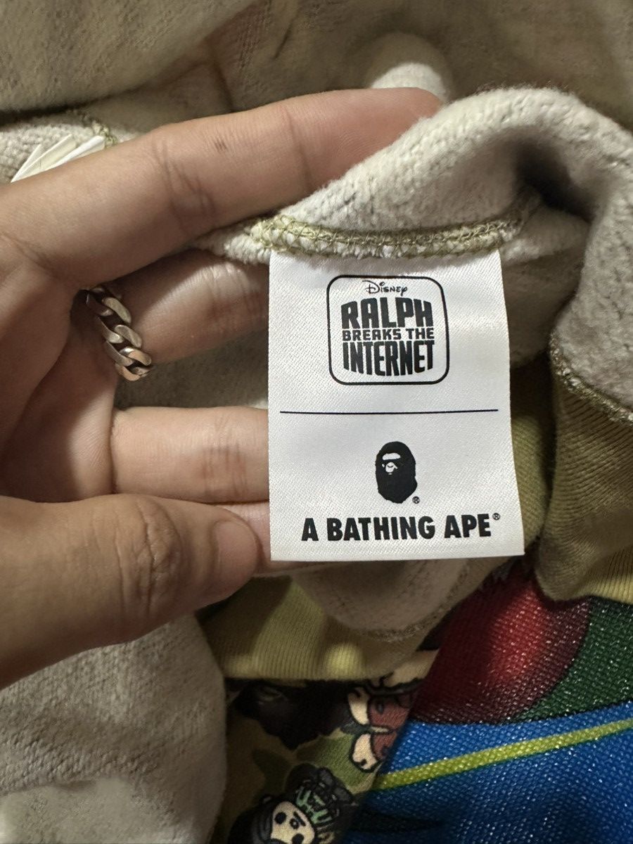 Bape Bape x Ralph Breaks the Internet Shark Full Zip Hoodie Size US S / EU 44-46 / 1 - 10 Thumbnail