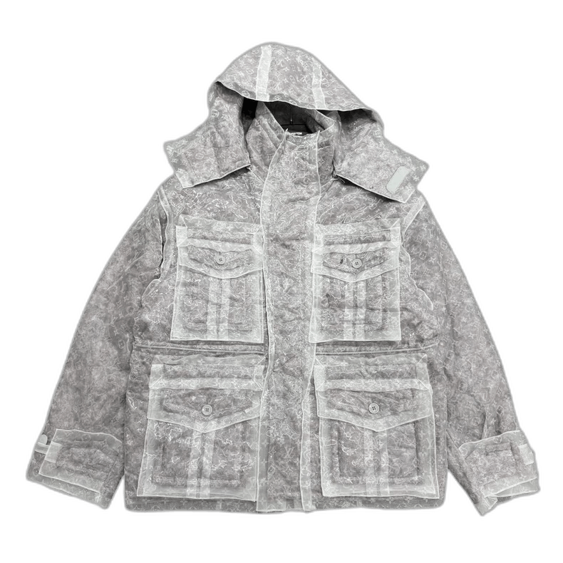 Louis Vuitton Louis Vuitton Sheer Parka Coat-2506 Size US XXL / EU 58 / 5 - 1 Thumbnail