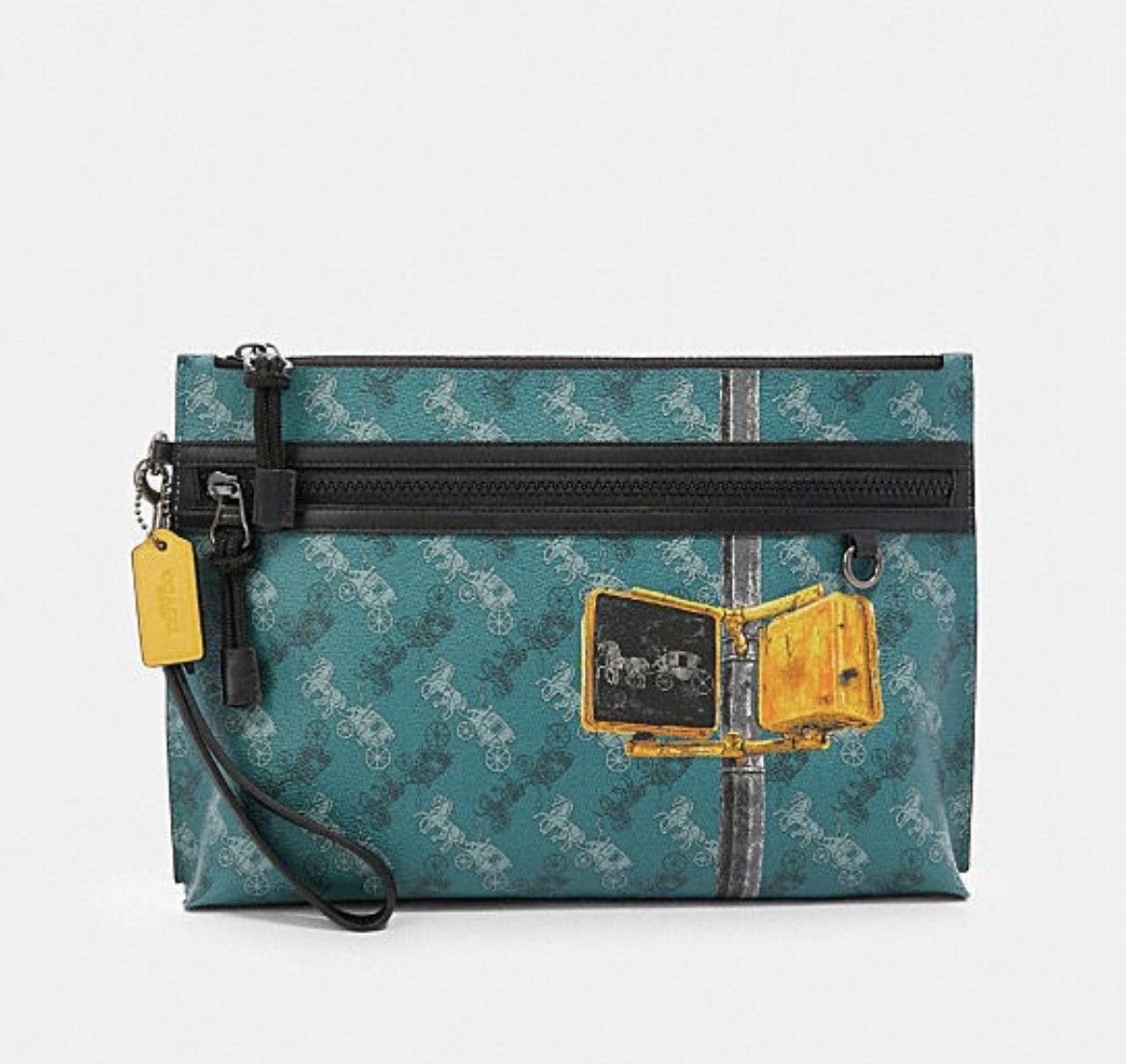 Coach Coach X Jean Michel Basquiat Carryall Pouch c5453