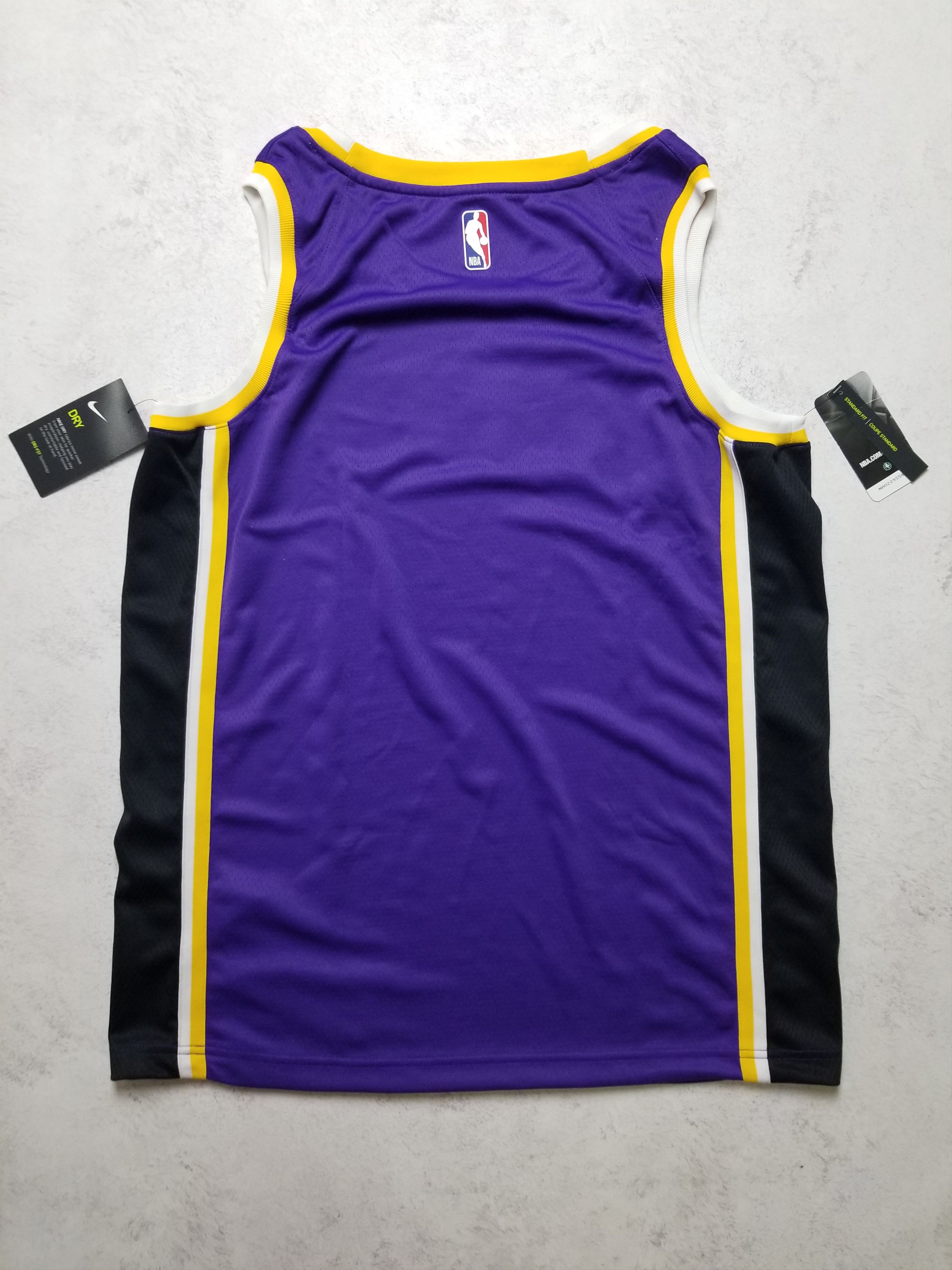 Nike Nike Los Angels Lakers NBA Swingman Blank Jersey AA7098-504 Size US L / EU 52-54 / 3 - 3 Thumbnail