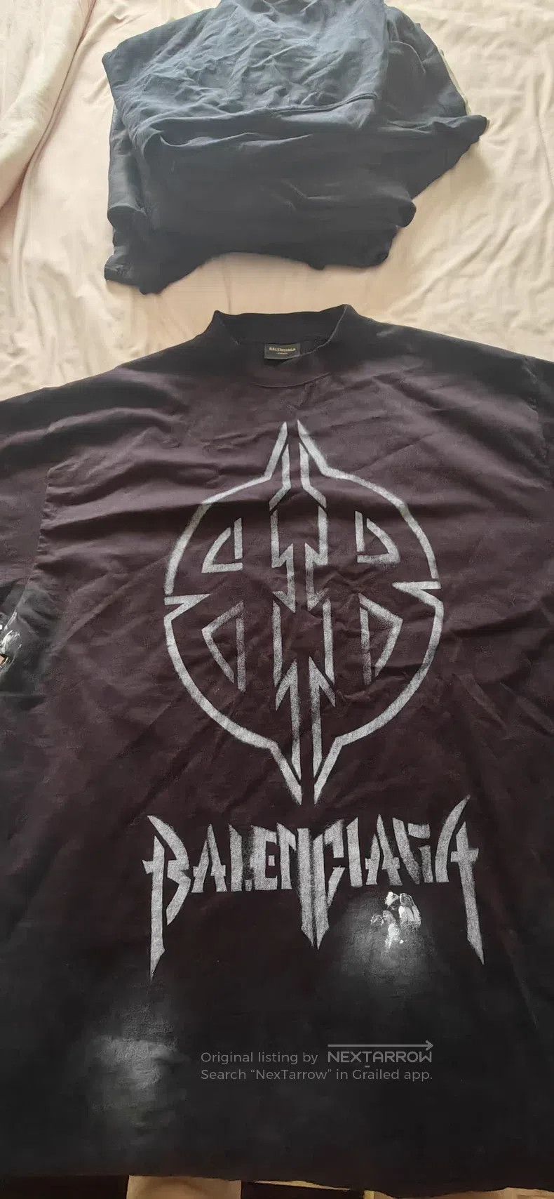 Balenciaga Balenciaga Metal BB Mud-Dyed Short Sleeve Size US S / EU 44-46 / 1 - 2 Thumbnail