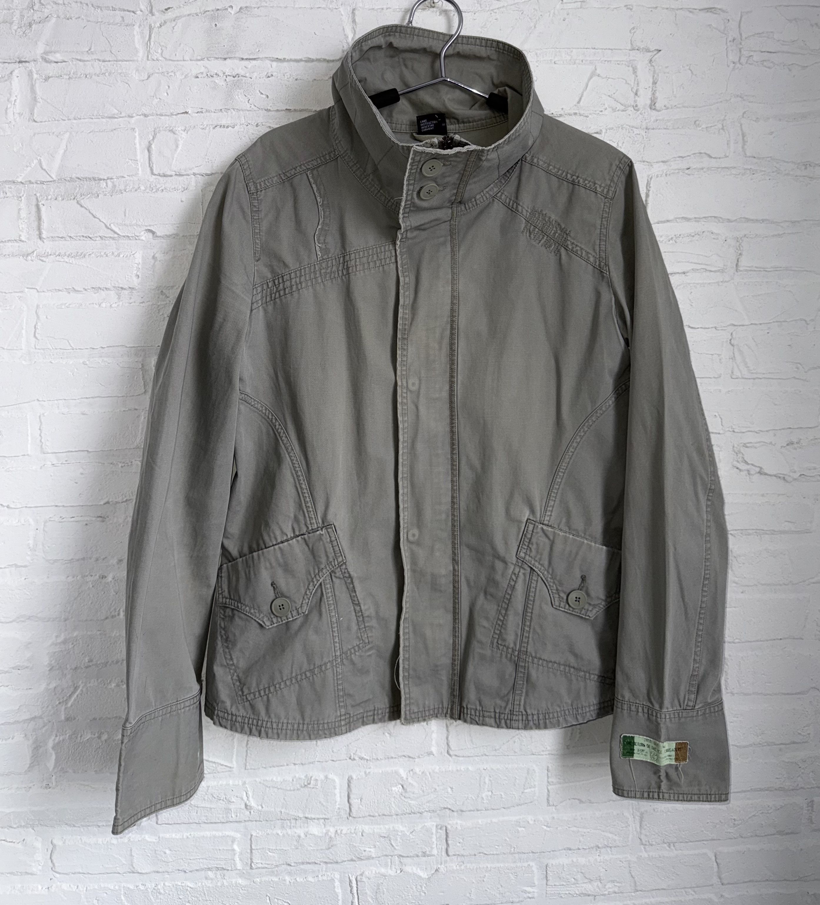 Diesel Archive Diesel Hight Collar utility jacket y2k Size XL / US 12-14 / IT 48-50 - 2 Thumbnail