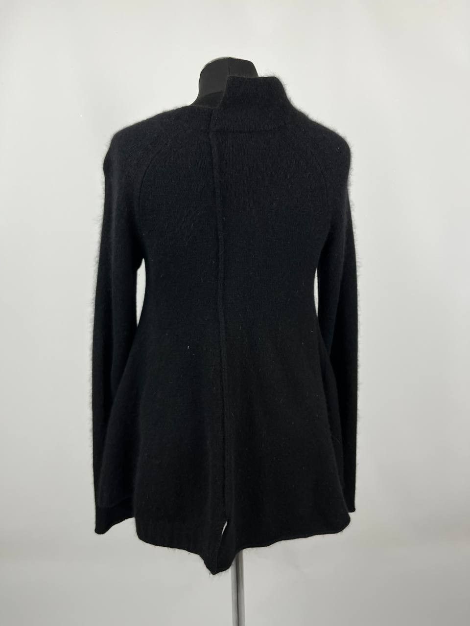 Rundholz Rundholz Black Label Asymmetric Zip Cardigan Sweater Black Size S / US 4 / IT 40 - 3 Thumbnail