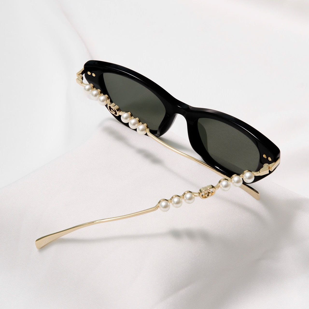 Gucci GUCCI GG1968S 001 SUNGLASSES Size ONE SIZE - 7 Thumbnail