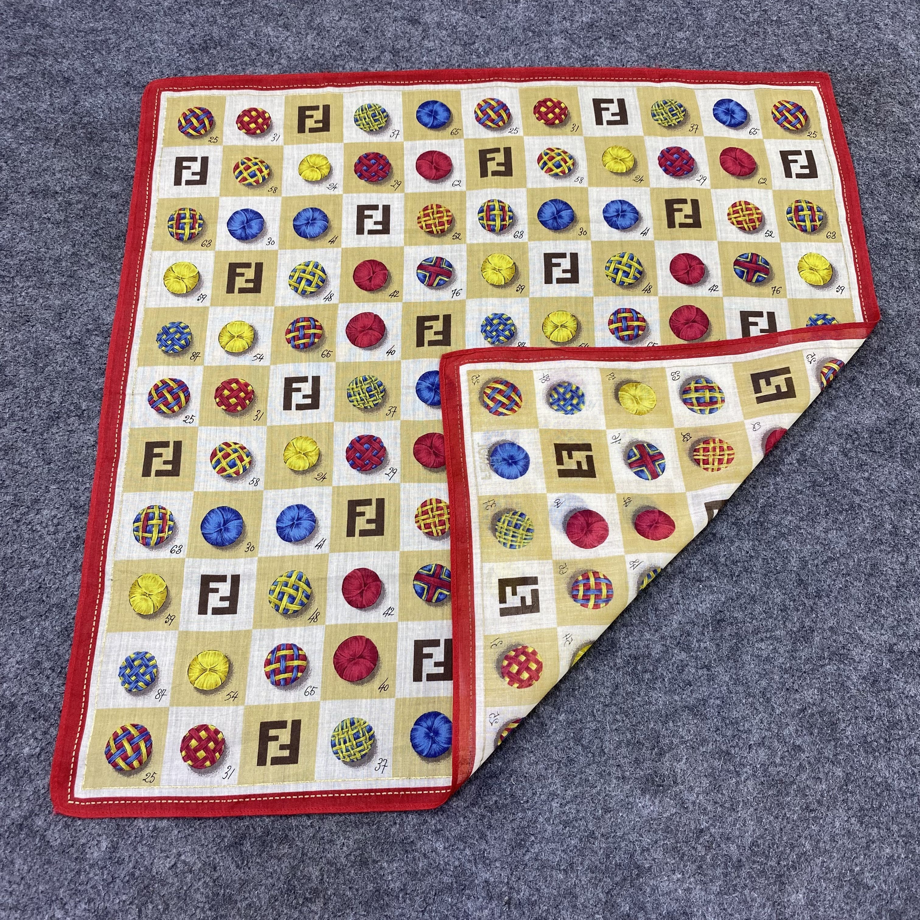 Fendi Fendi Handkerchief / Bandana / Neckerchief-B2143 Size ONE SIZE - 5 Thumbnail