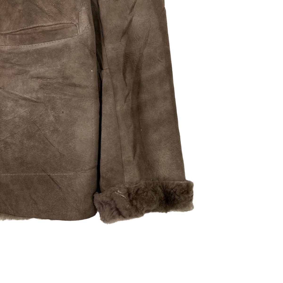 Beams Plus Ray Beams Fur Maunton Lamb Zipper Jacket Size US M / EU 48-50 / 2 - 6 Thumbnail