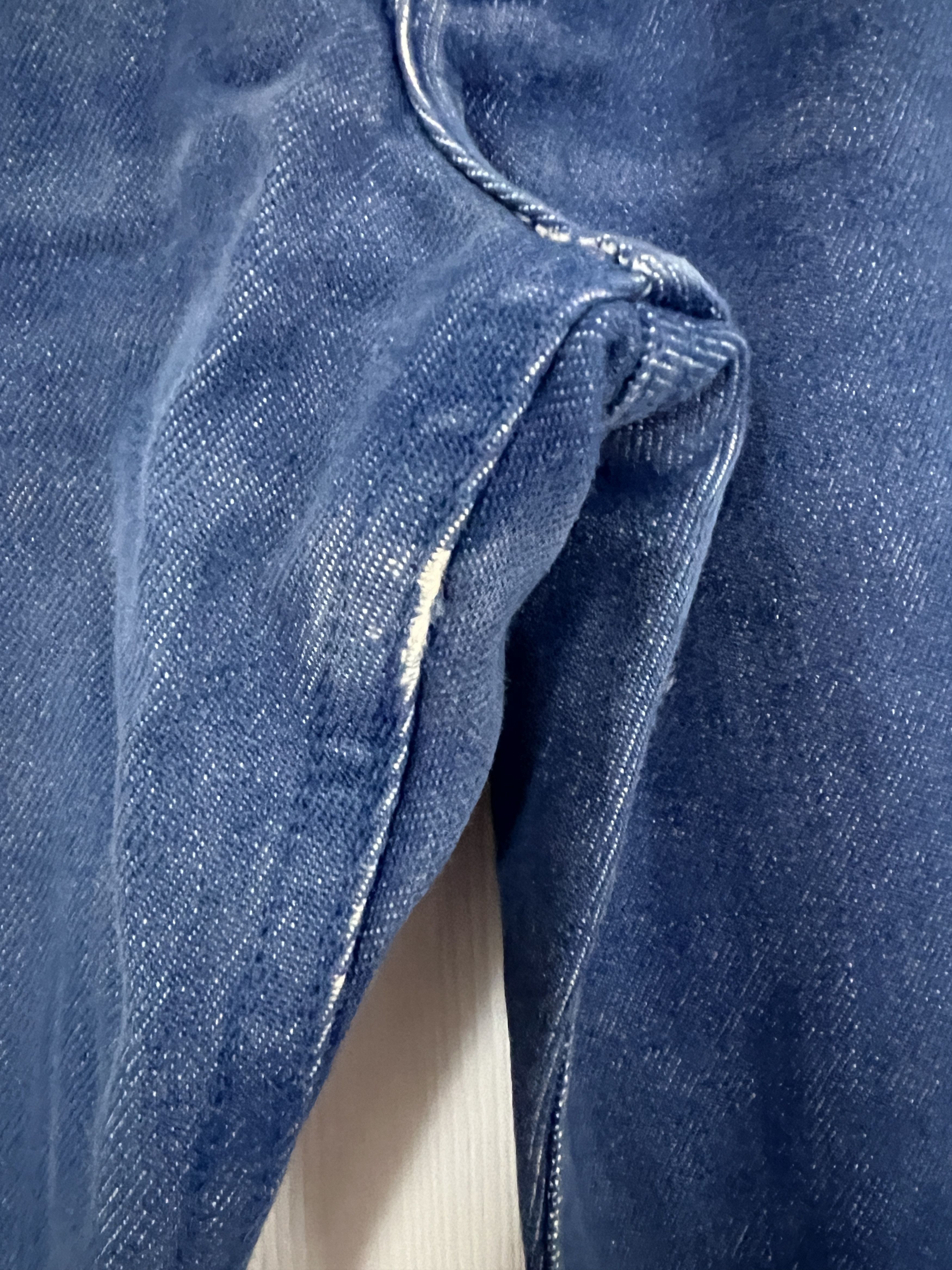 Helmut Lang Raw Polypropylene Classic Cut Denim Vintage Size US 31 - 3 Thumbnail