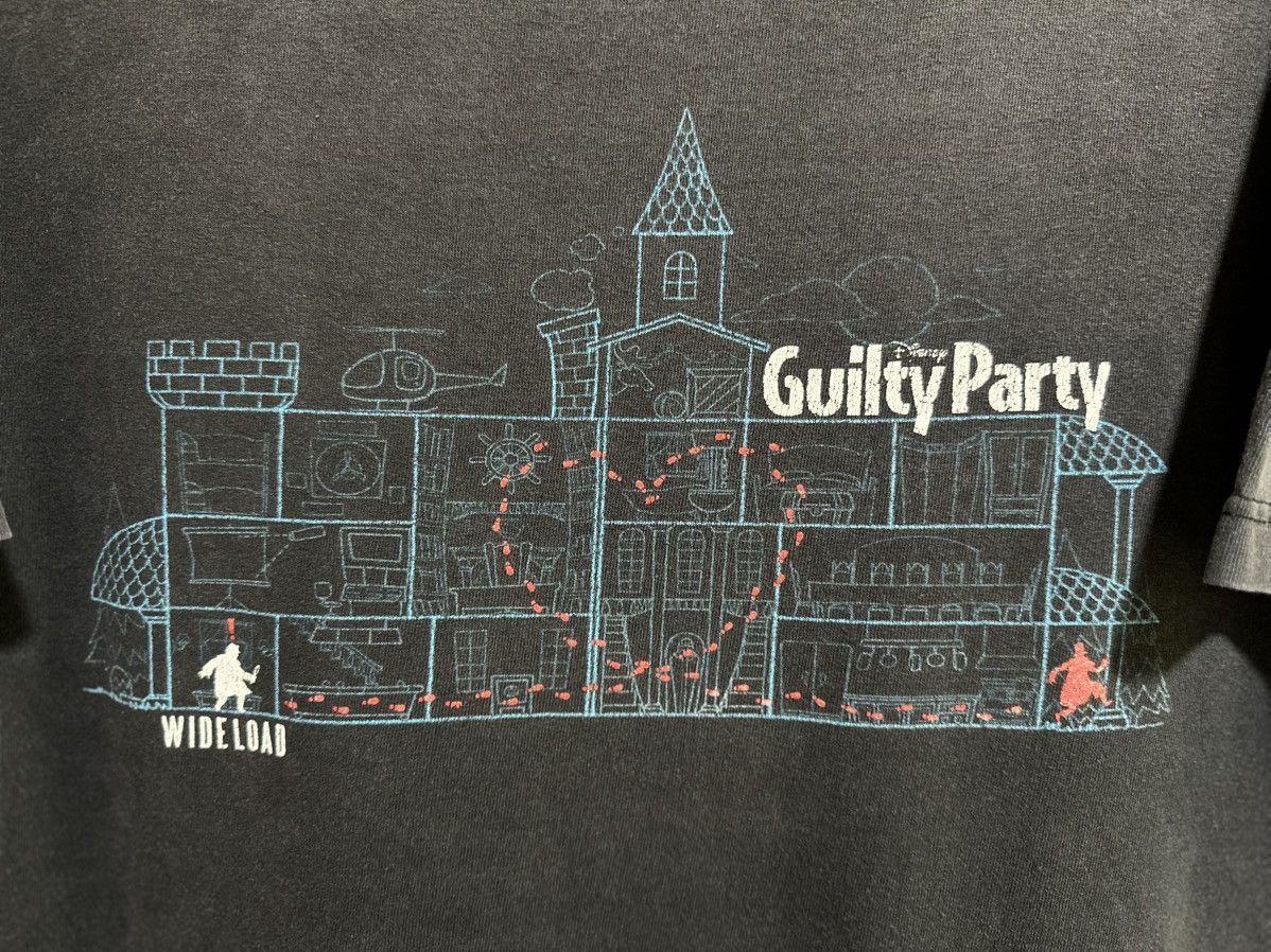 Disney Thrashed Vintage Disney Guilty Party Distressed Tee Size US XL / EU 56 / 4 - 2 Thumbnail
