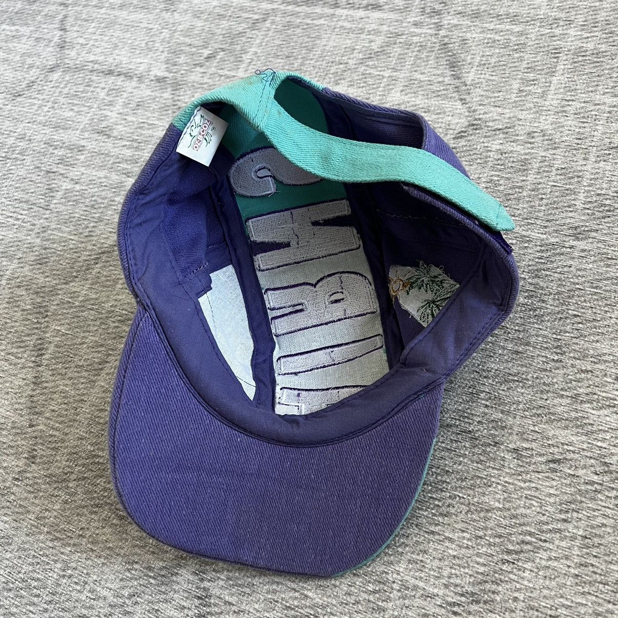 Vintage Vintage 1990s Cairns Australia Logo Blue/Purple Velcro Hat Size ONE SIZE - 8 Thumbnail