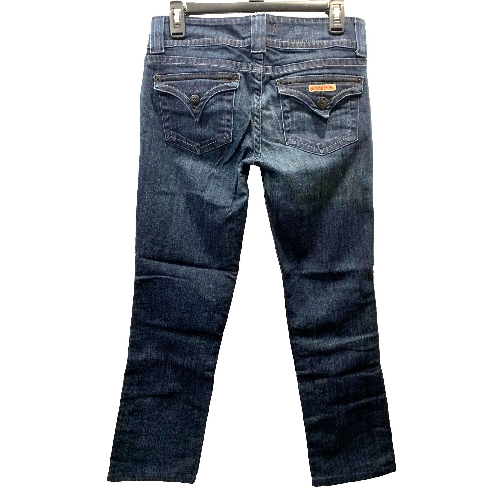 Hudson Hudson Dark Blue Signature Straight Leg Ankle Jeans size 27 Size 27" / US 4 / IT 40 - 9 Thumbnail
