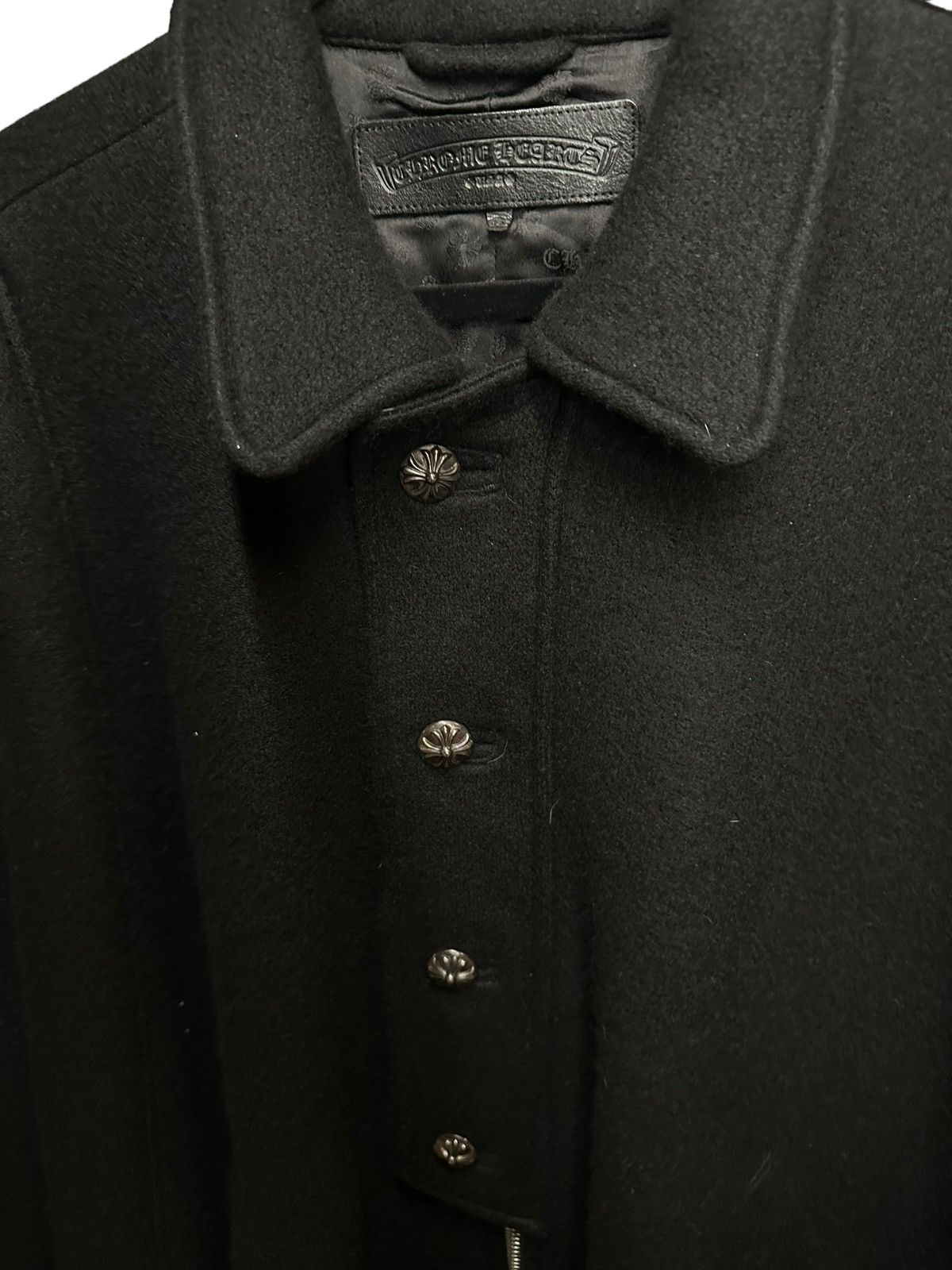 Chrome Hearts RARE Chrome Hearts Cashmere Cloak w Patches Down the Spine Size US S / EU 44-46 / 1 - 10 Thumbnail