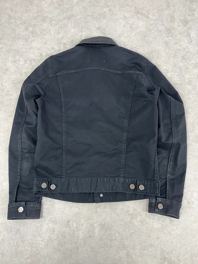 Acne Studios AW2013 Acne Studios Black Obscure Denim Trucker Jacket Size US S / EU 44-46 / 1 - 6 Thumbnail