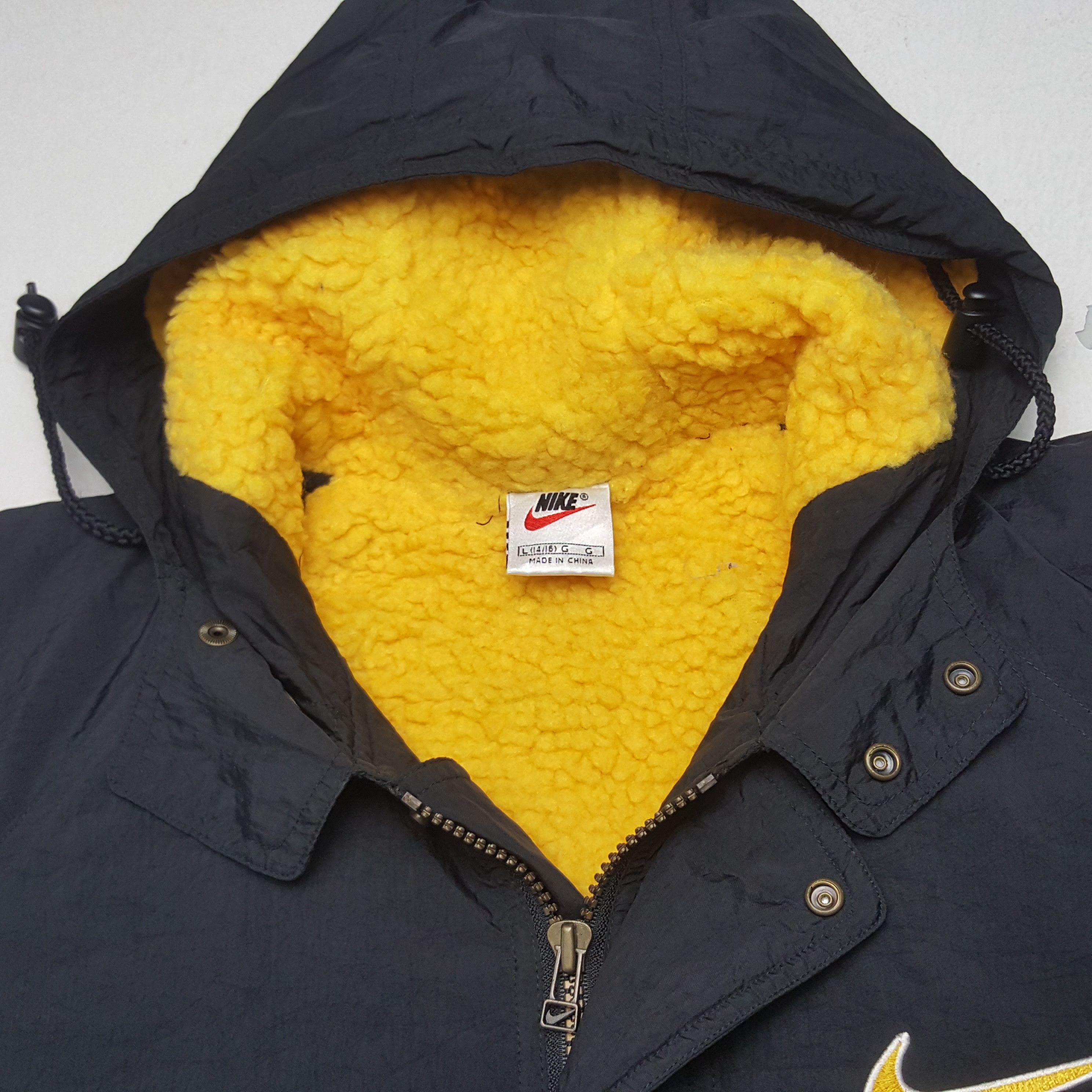 Nike × Vintage Vintage Nike Big Swoosh American Winter Jacket Size US L / EU 52-54 / 3 - 5 Thumbnail