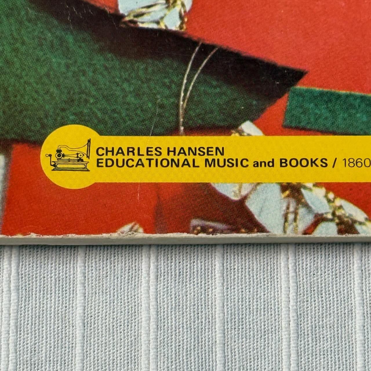 Designer Vintage 1972 Christmas Party Sheet Music Piano/Vocal Edition Size ONE SIZE - 2 Thumbnail