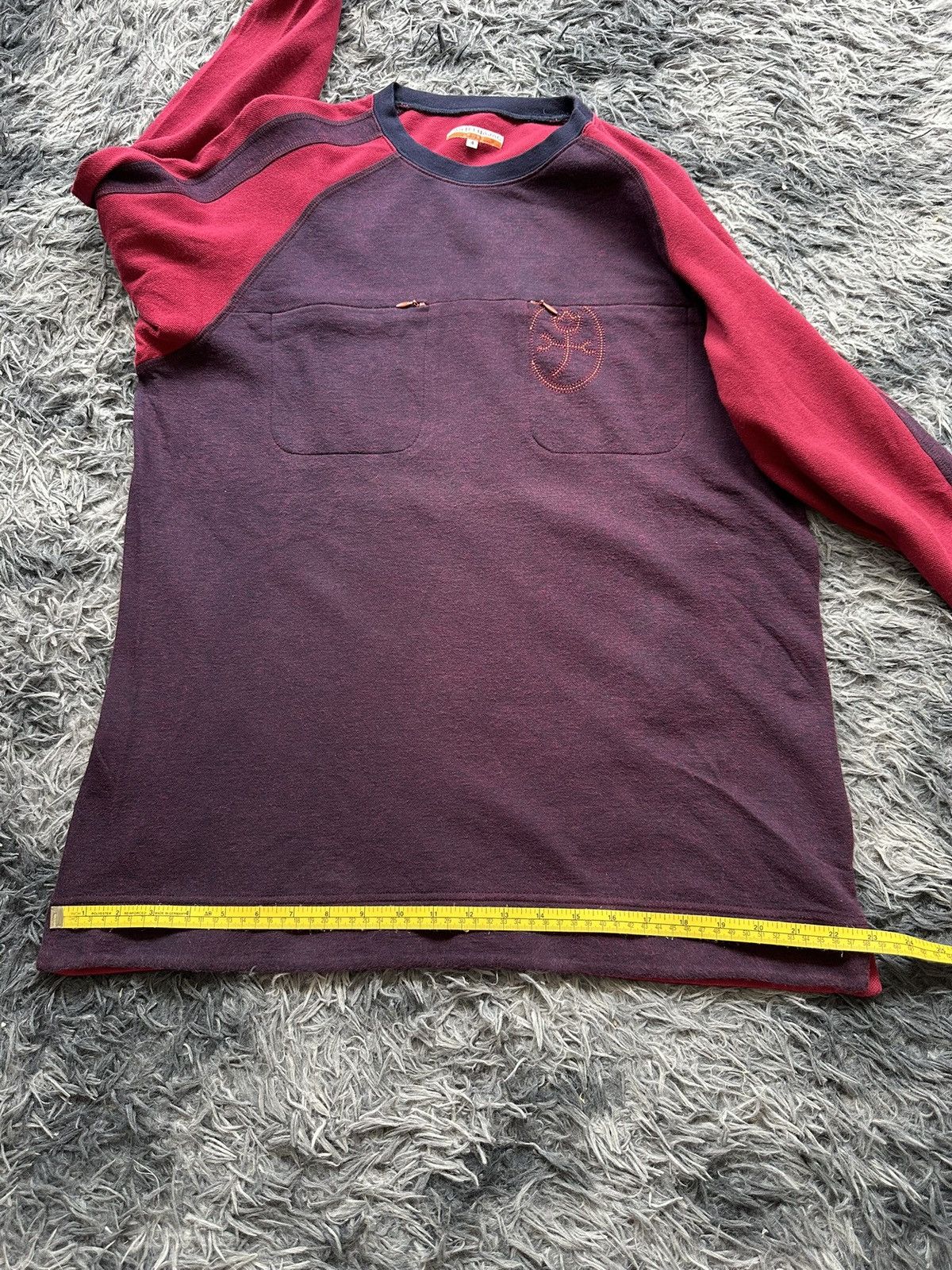 Iceberg × Jean Charles De Castelbajac 2000's Castlebajac Sport two tone sweater Size US L / EU 52-54 / 3 - 10 Thumbnail