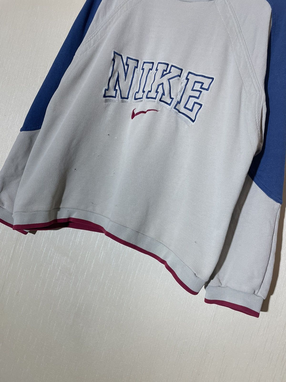 Nike × Vintage Nike vintage y2k sweatshirt 90s Size US L / EU 52-54 / 3 - 6 Thumbnail