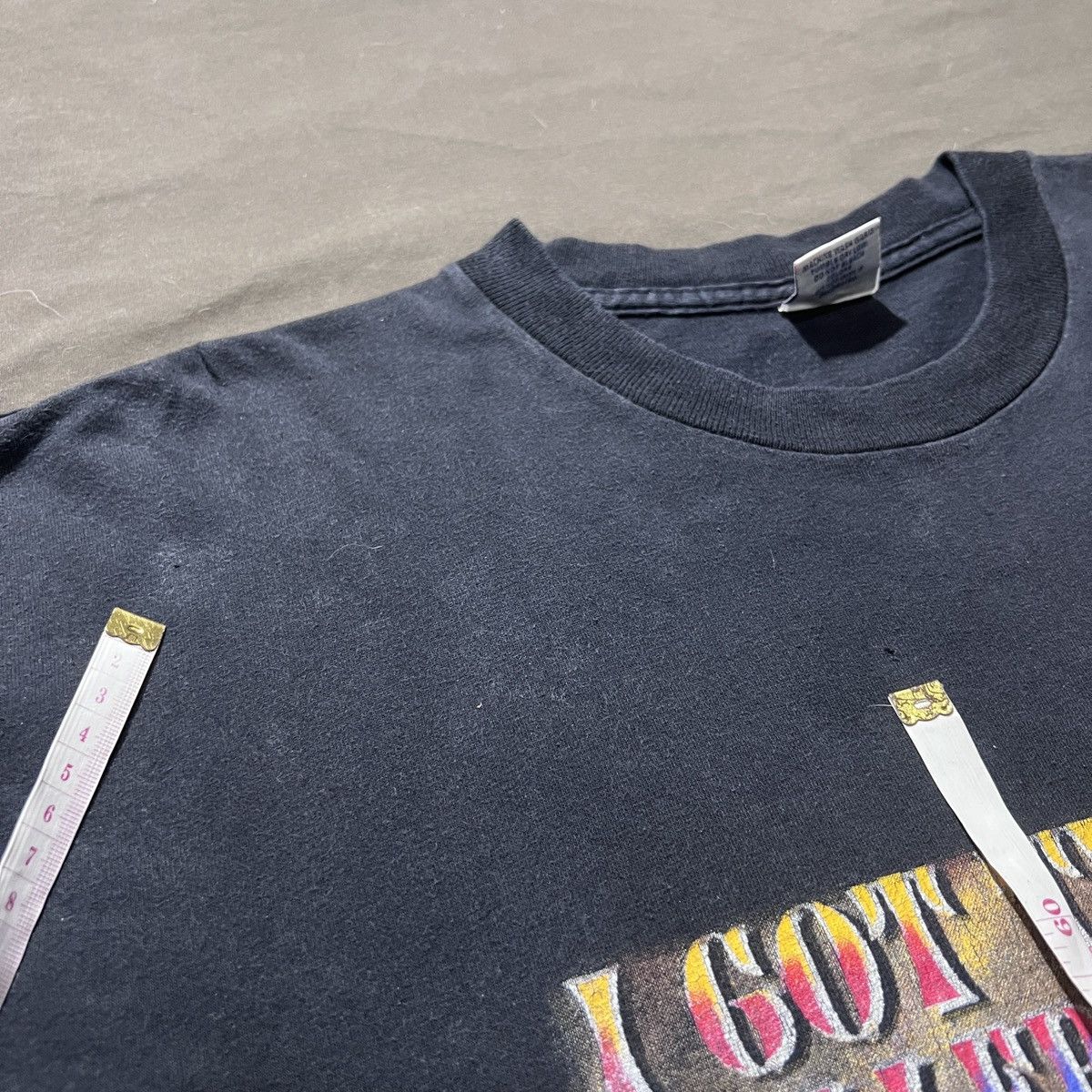 Vintage Vintage 90s Biker Got The Hook Up Faded graphic streetwear Size US XL / EU 56 / 4 - 6 Thumbnail