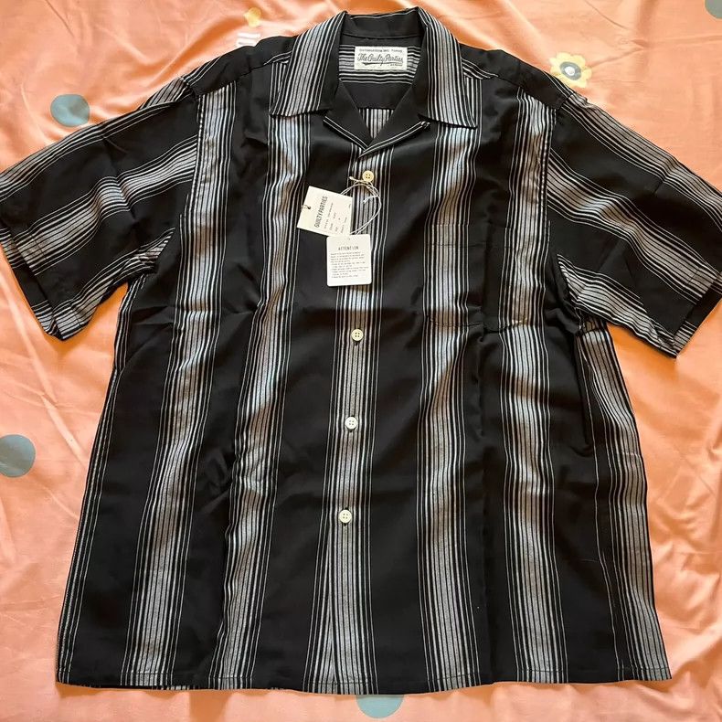 Wacko Maria wacko maria Striped open-collar shirt Size US M / EU 48-50 / 2 - 3 Thumbnail