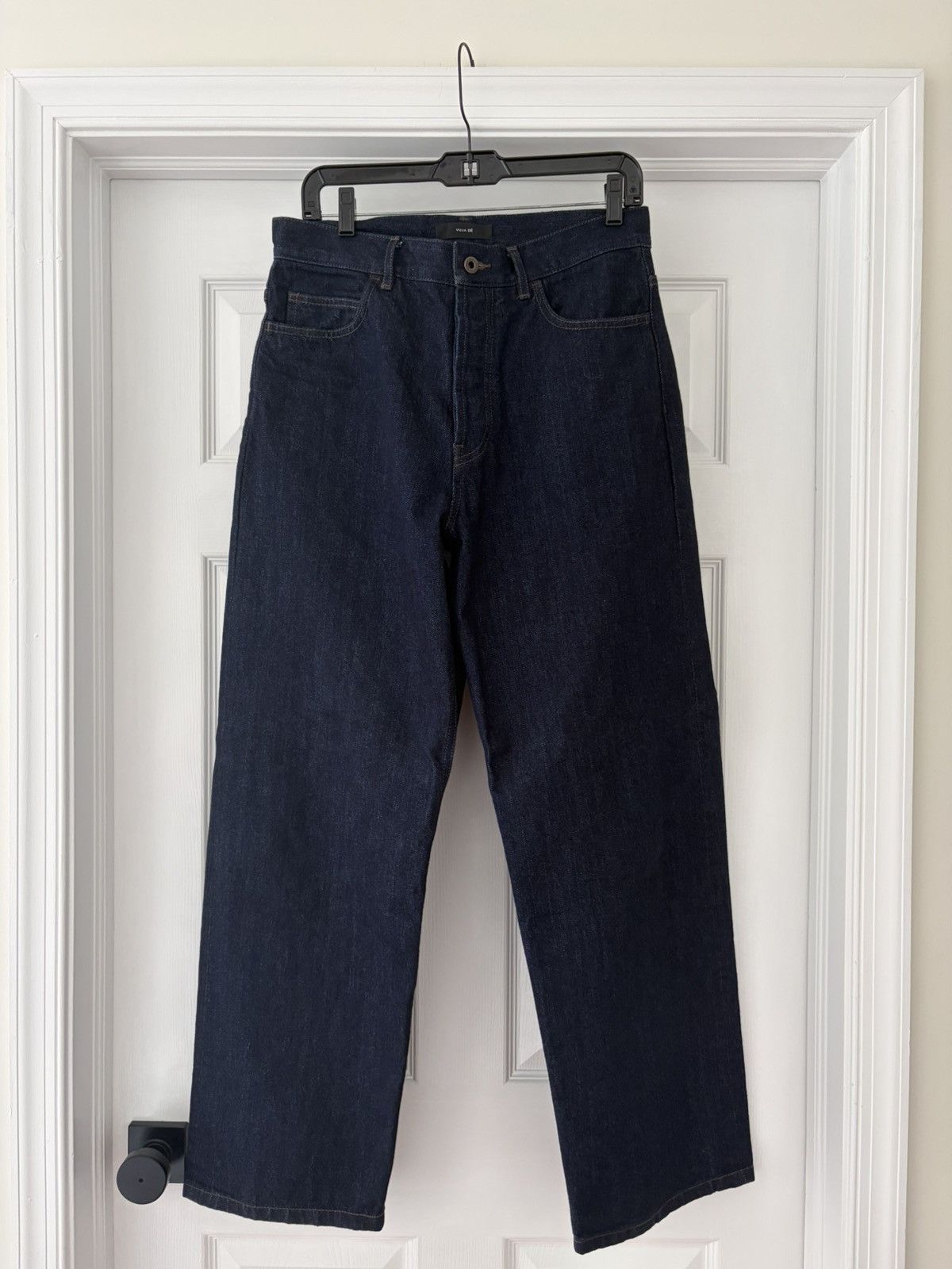 Vuja De Vuja De Steve Distressed Selvedge Jeans | Grailed