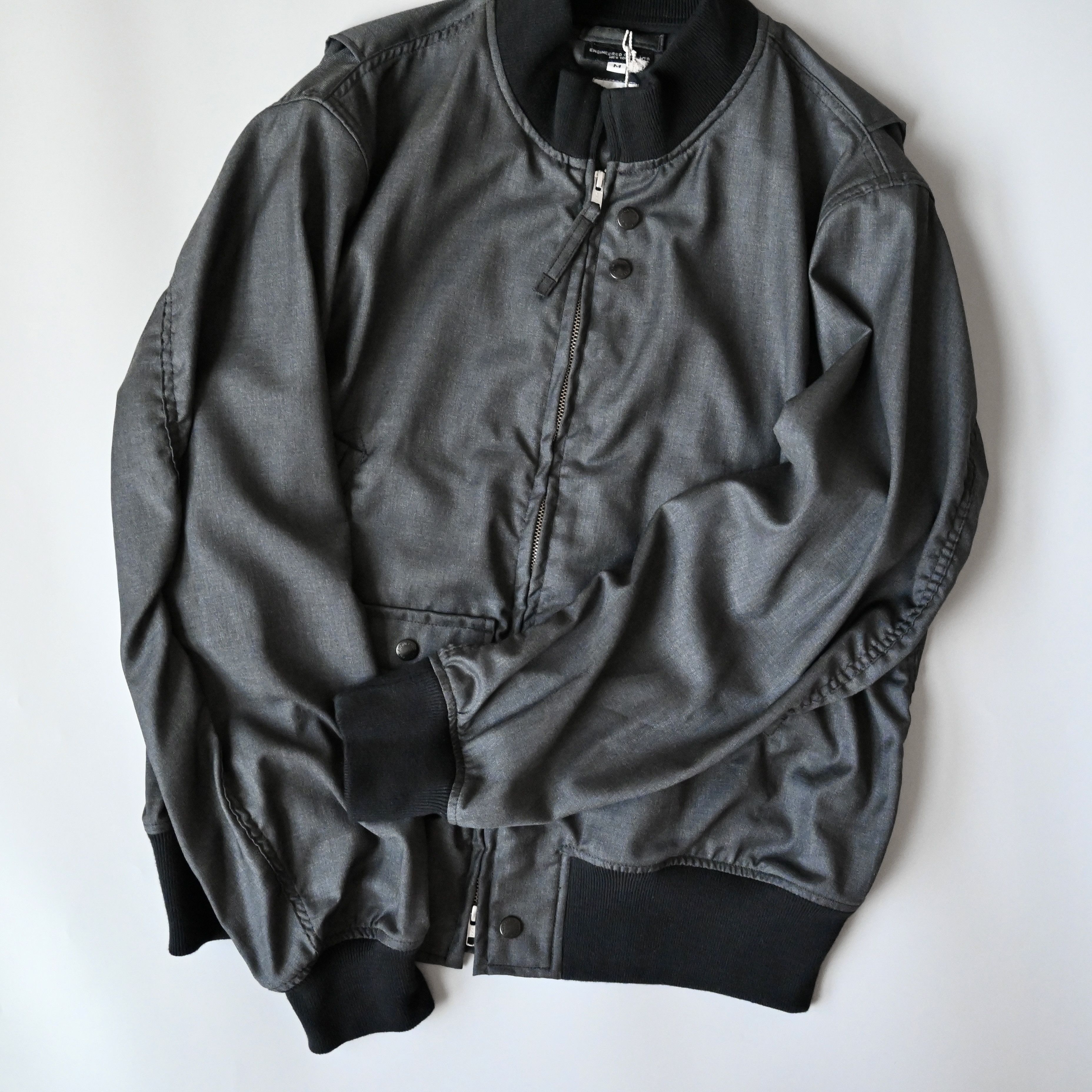 UNUSED ENGINEERED GARMENTS Tanker Jacket Wool Charcoal