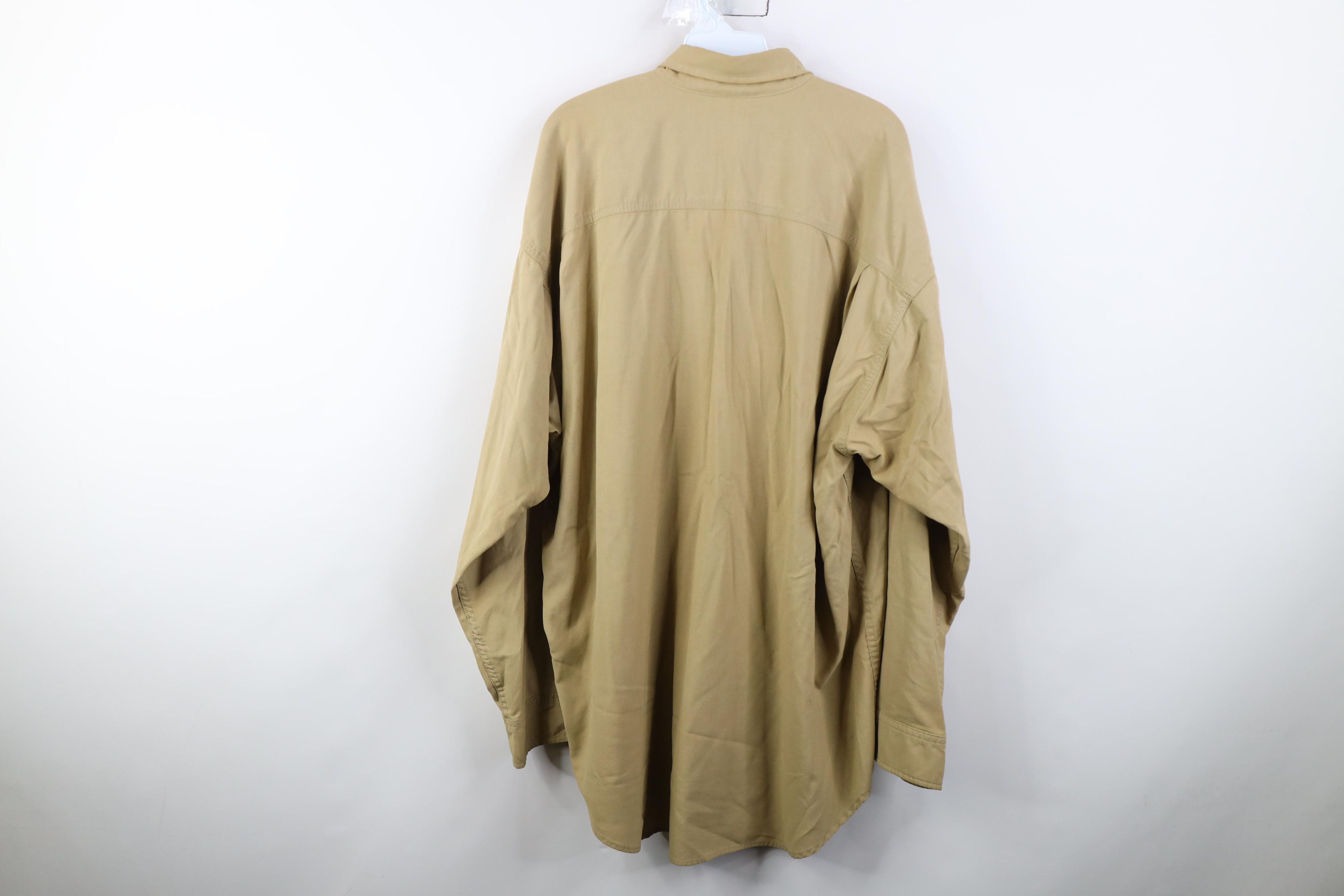 Vintage Vintage 90s Tyndale FR Fire Flame Resistant Button Shirt Size US XXL / EU 58 / 5 - 16 Thumbnail