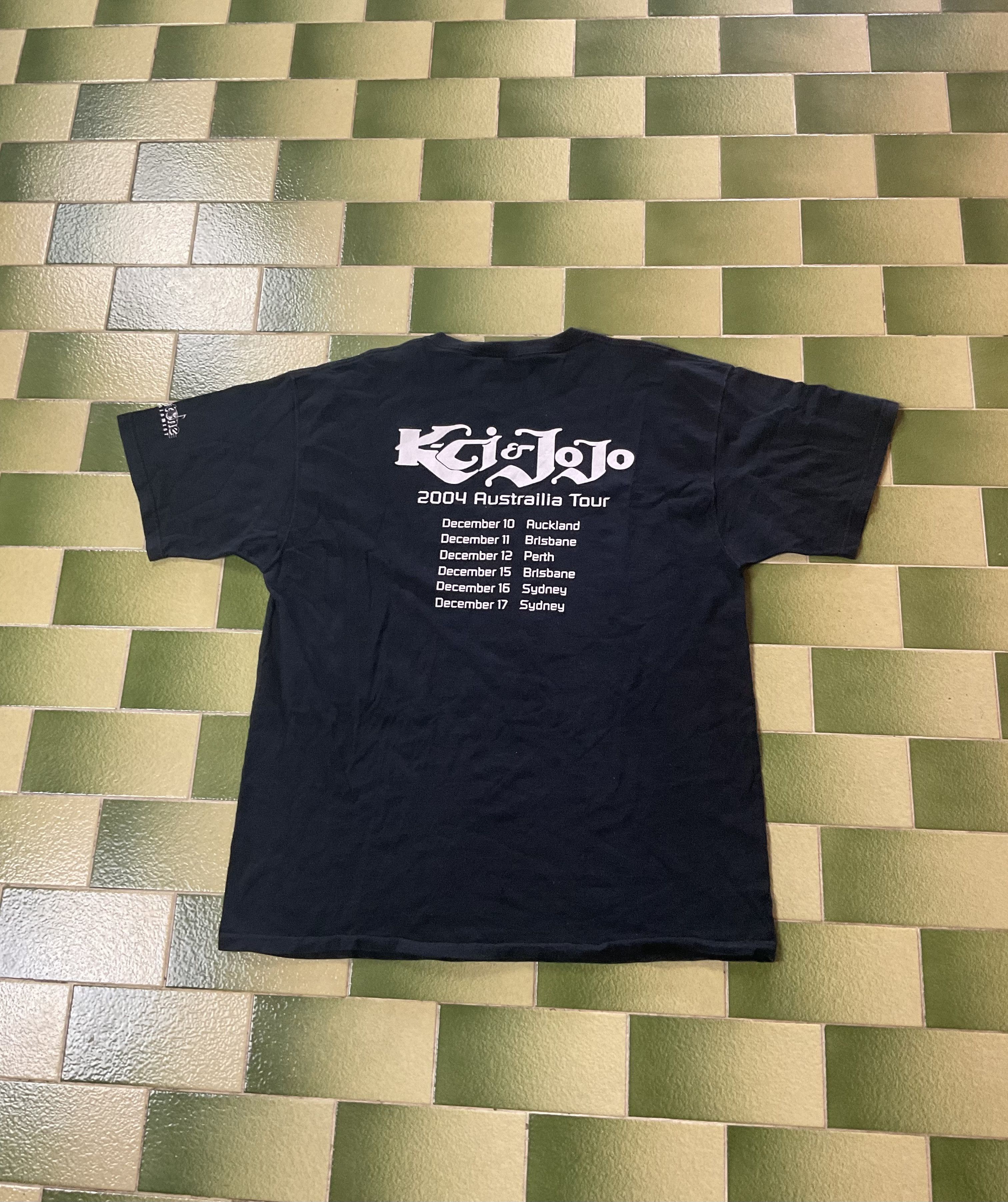 Band Tees Vintage K-Ci & Jojo 2004 Australia Tour T-Shirt 2 Sided Size US XL / EU 56 / 4 - 2 Thumbnail