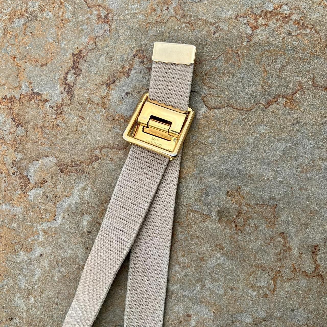 Other Gold Buckle Authentic Military Woven Belt Size ONE SIZE - 2 Thumbnail