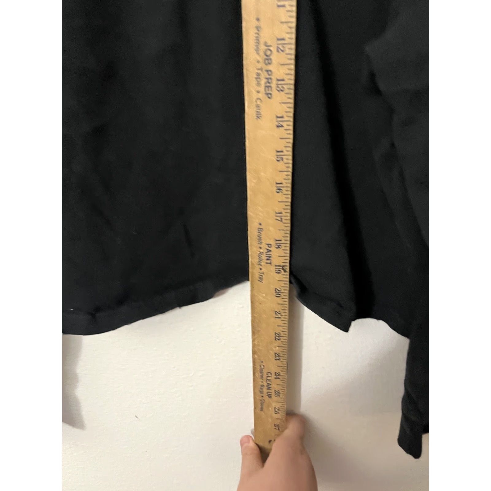 Vintage Aerie Women Polo Crop Top Long Sleeve Solid Cotton Black Size L Size L / US 10 / IT 46 - 4 Thumbnail