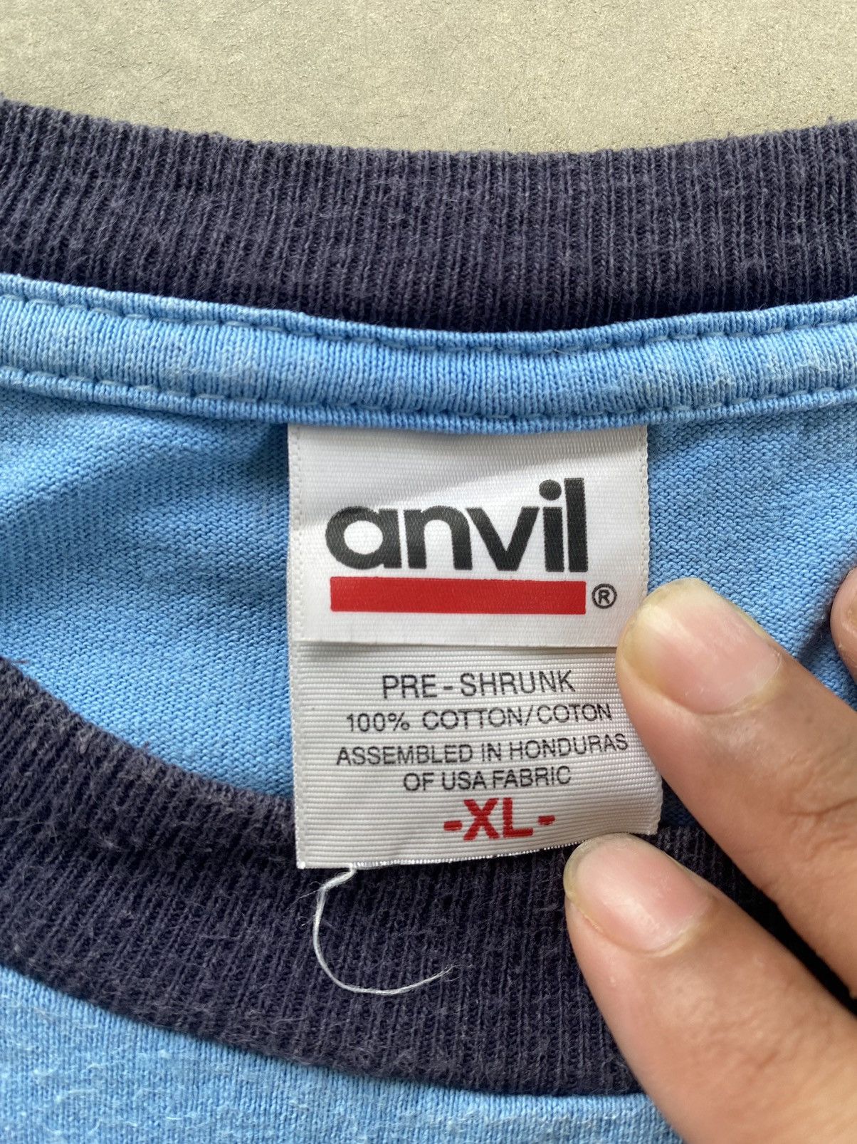 Anvil × BMW × Vintage VINTAGE BMW RINGER TEE Size US XL / EU 56 / 4 - 4 Thumbnail