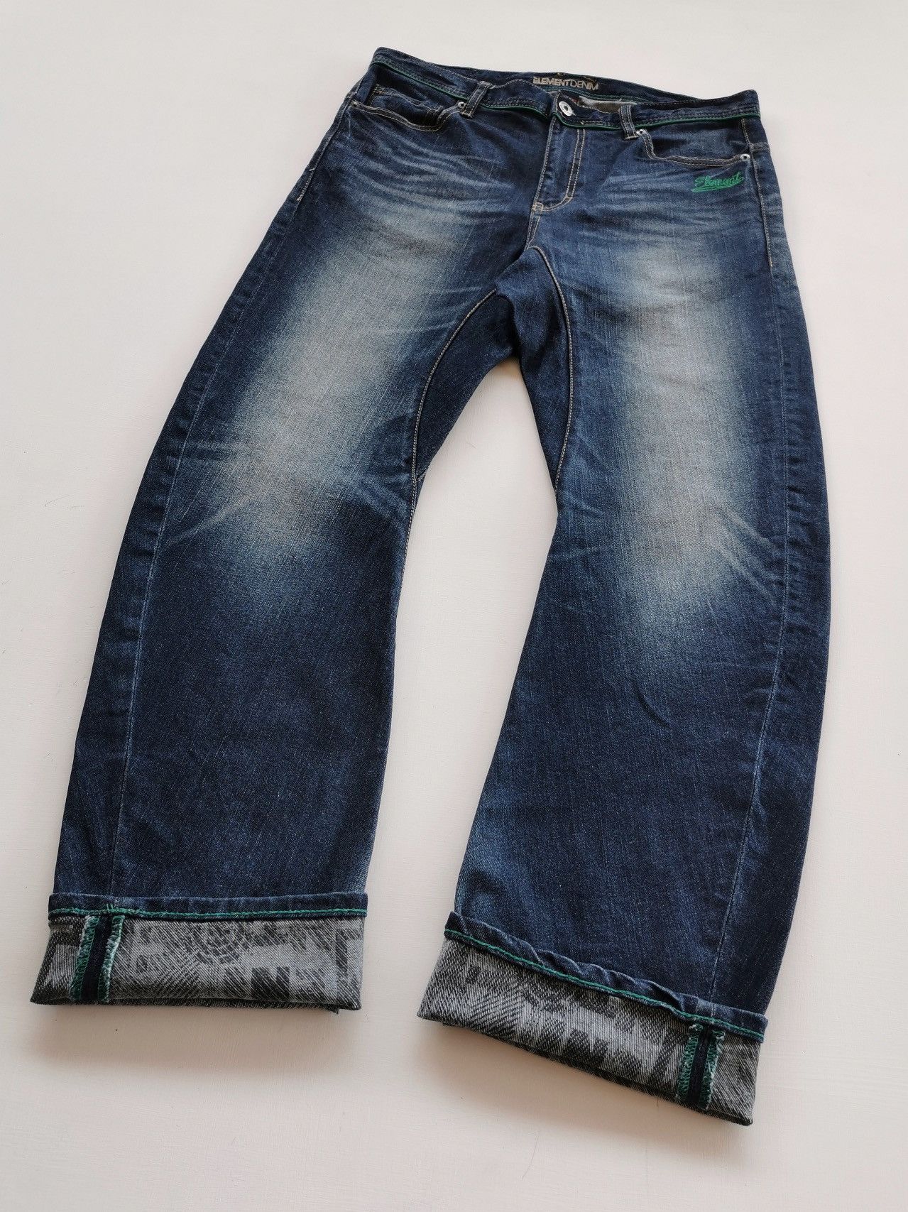 Element Element Skateboards Bowlegged Denim Jeans Size US 33 - 2 Thumbnail