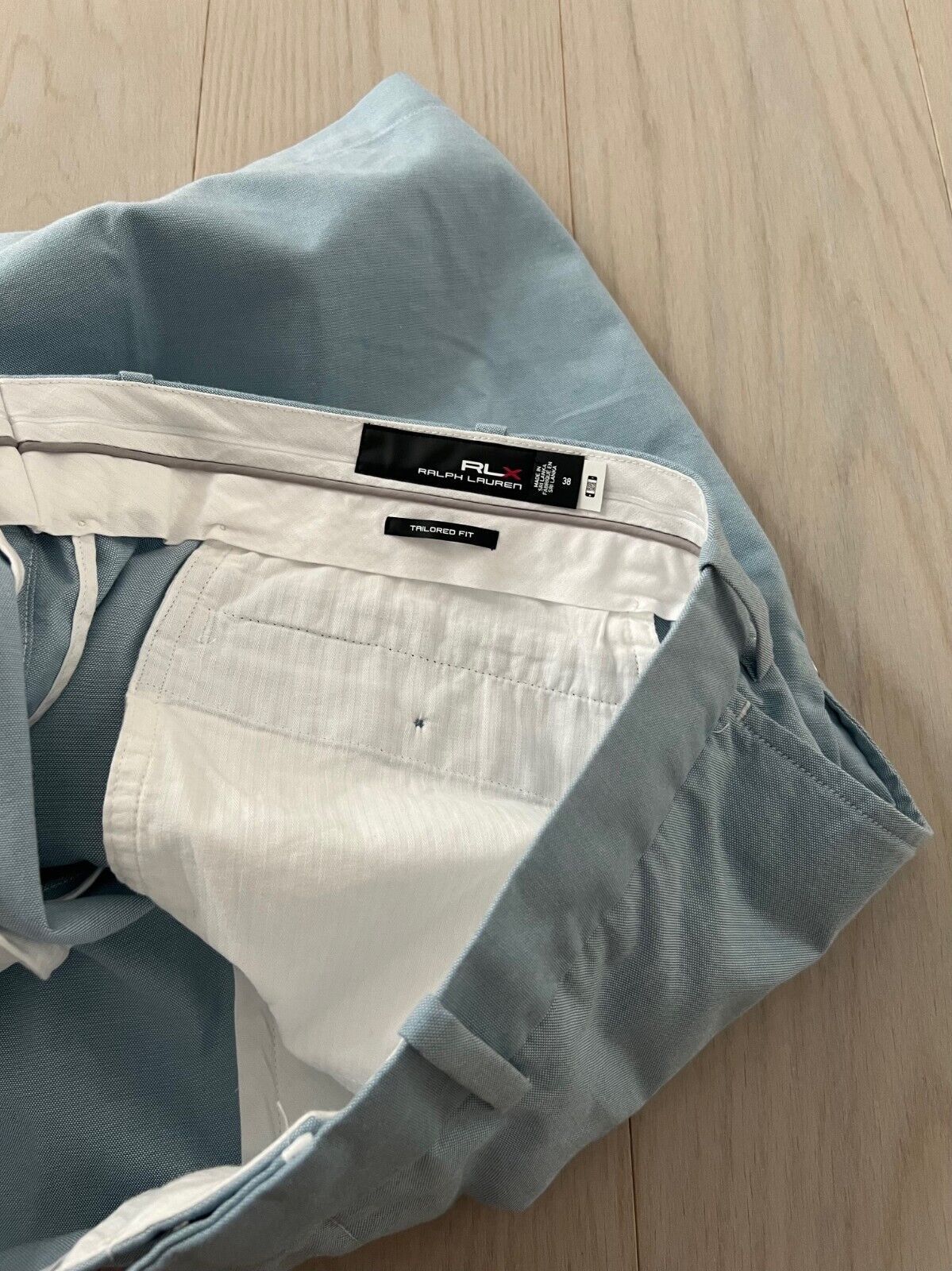 Polo Ralph Lauren RLX Ralph Lauren Tailored Fit Oxford Golf Shorts 38 Size US 38 / EU 54 - 5 Thumbnail
