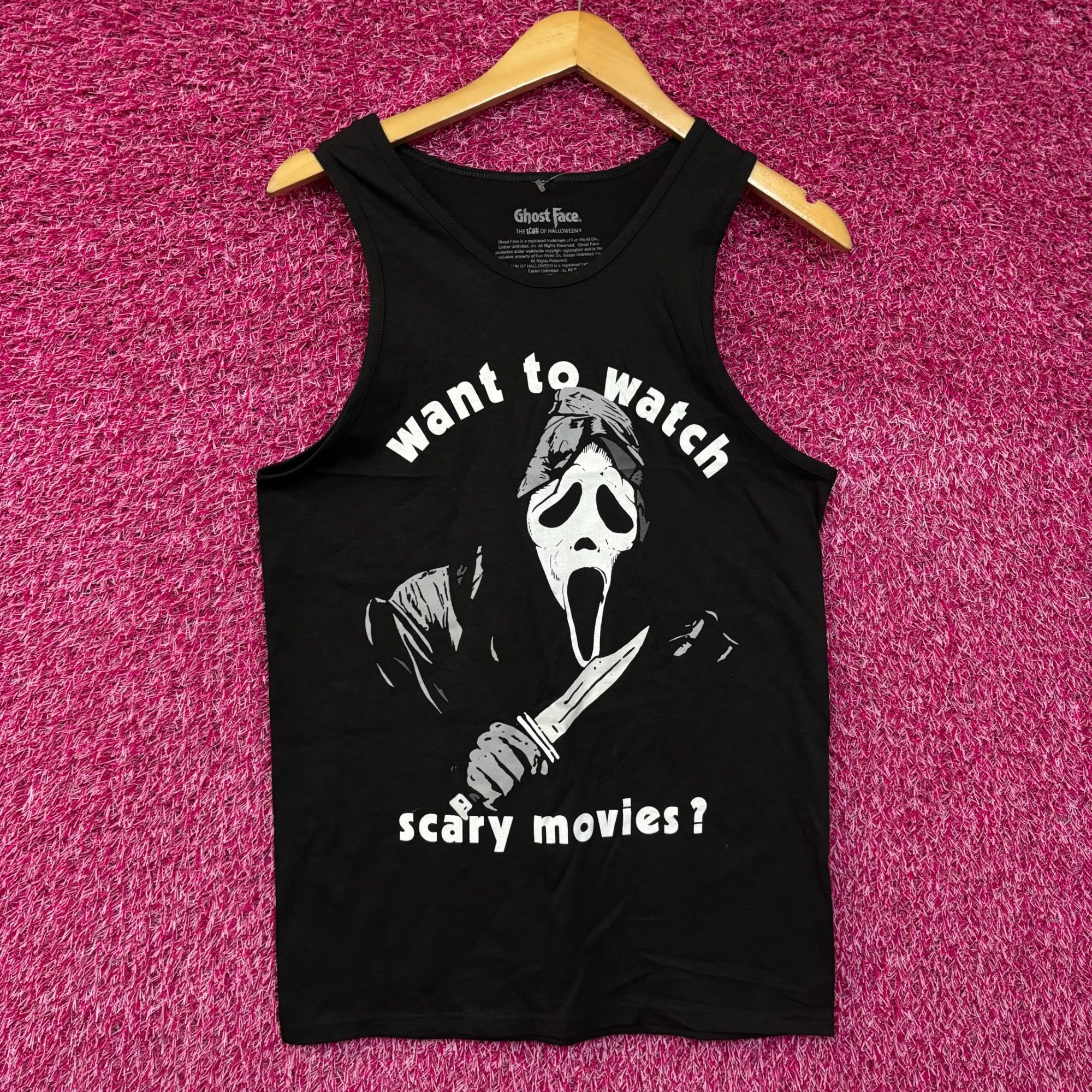 Other Scream Watch Movies Horror Graphic Design Tank Top Small Size US S / EU 44-46 / 1 - 1 Thumbnail