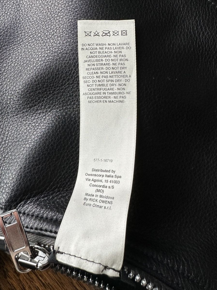 Rick Owens Rick Owens Phlegethon Leather Bauhaus Vest 48 Size US M / EU 48-50 / 2 - 8 Thumbnail